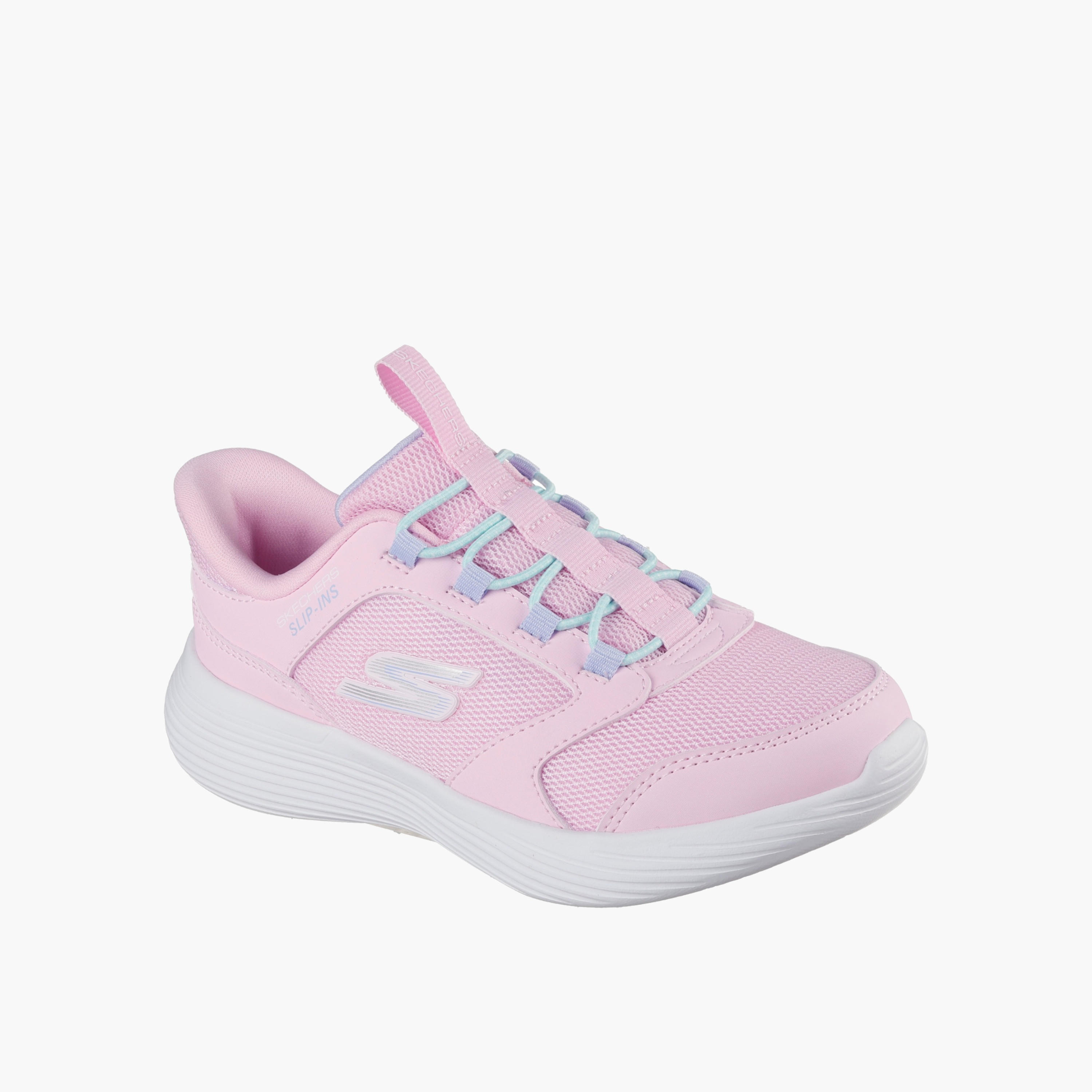 Skechers Girls Go Run 400 V2 Lace-Up Walking Sports Shoes-girls-shoes-sneakers-image-4