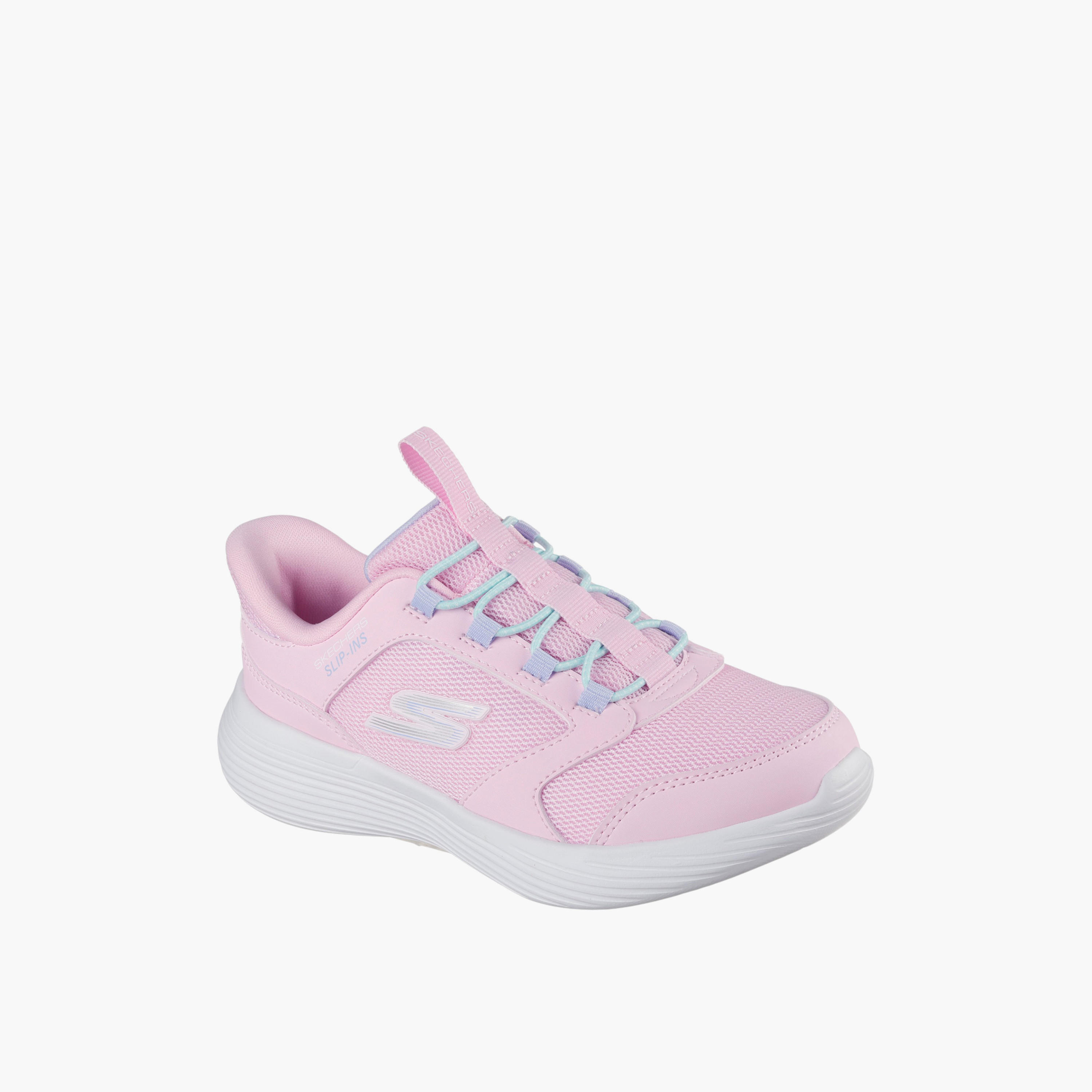 Skechers Girls Go Run 400 V2 Lace-Up Walking Sports Shoes-girls-shoes-sneakers-image-1