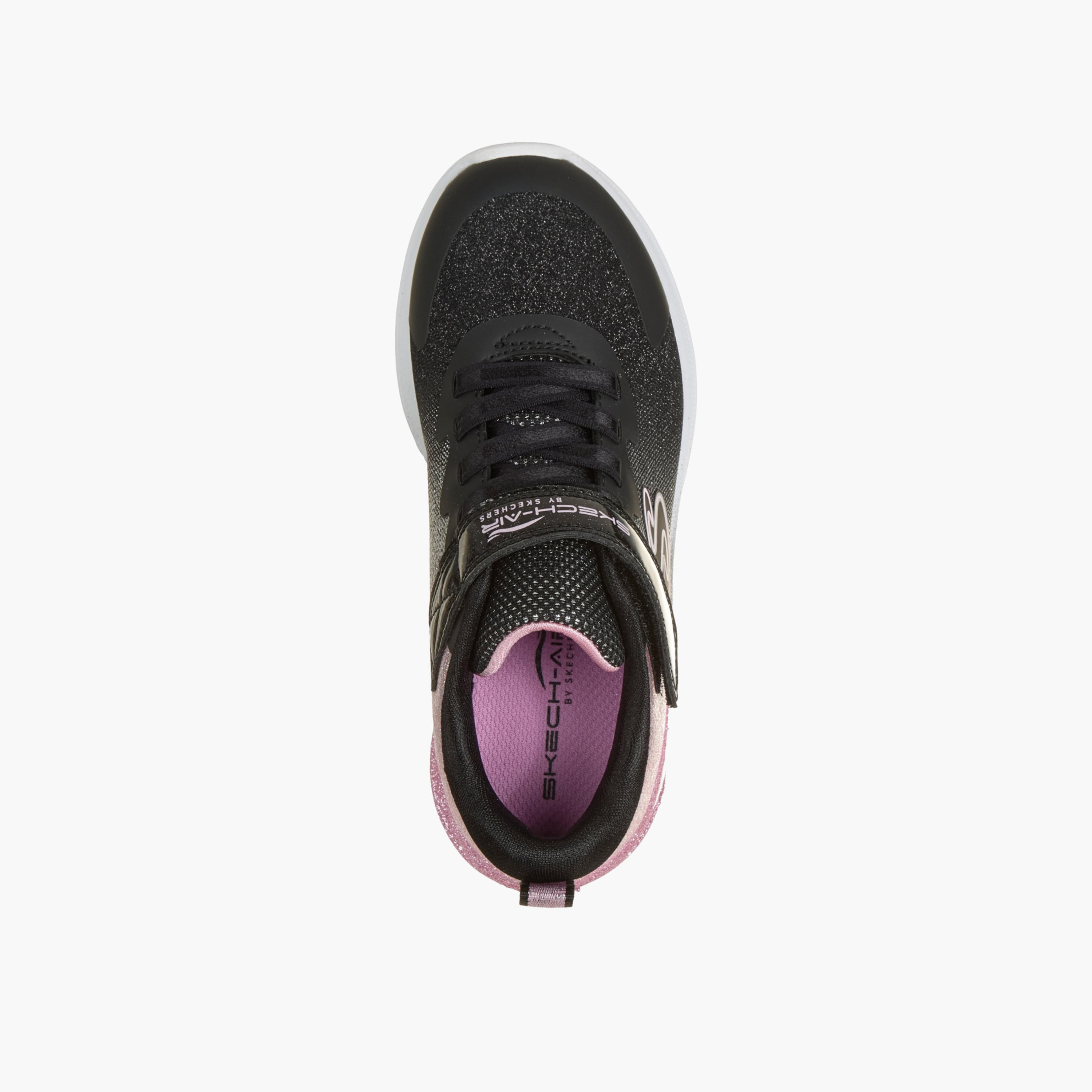 Skechers Girls MICROSPEC MAX ADVANCE Hook & Loop Sports Shoes-girls-shoes-sneakers-image-2