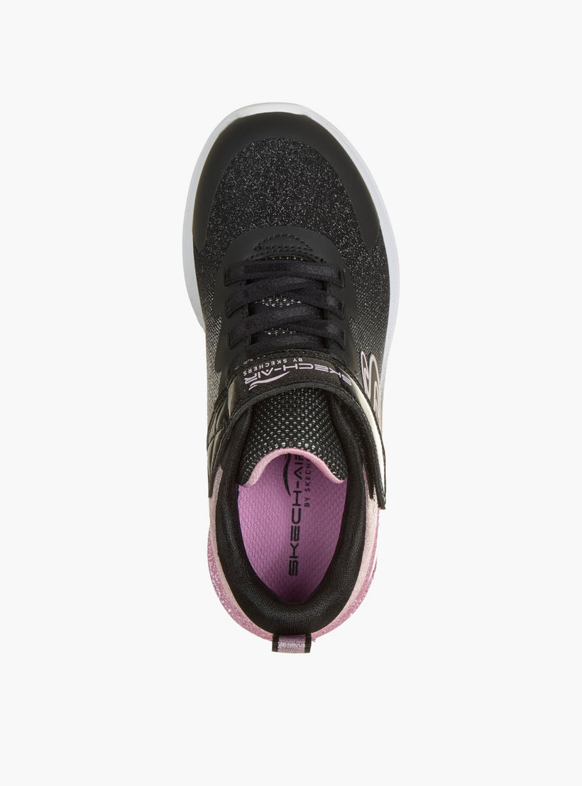 Skechers Girls MICROSPEC MAX ADVANCE Hook & Loop Sports Shoes-girls-shoes-sneakers-image-2