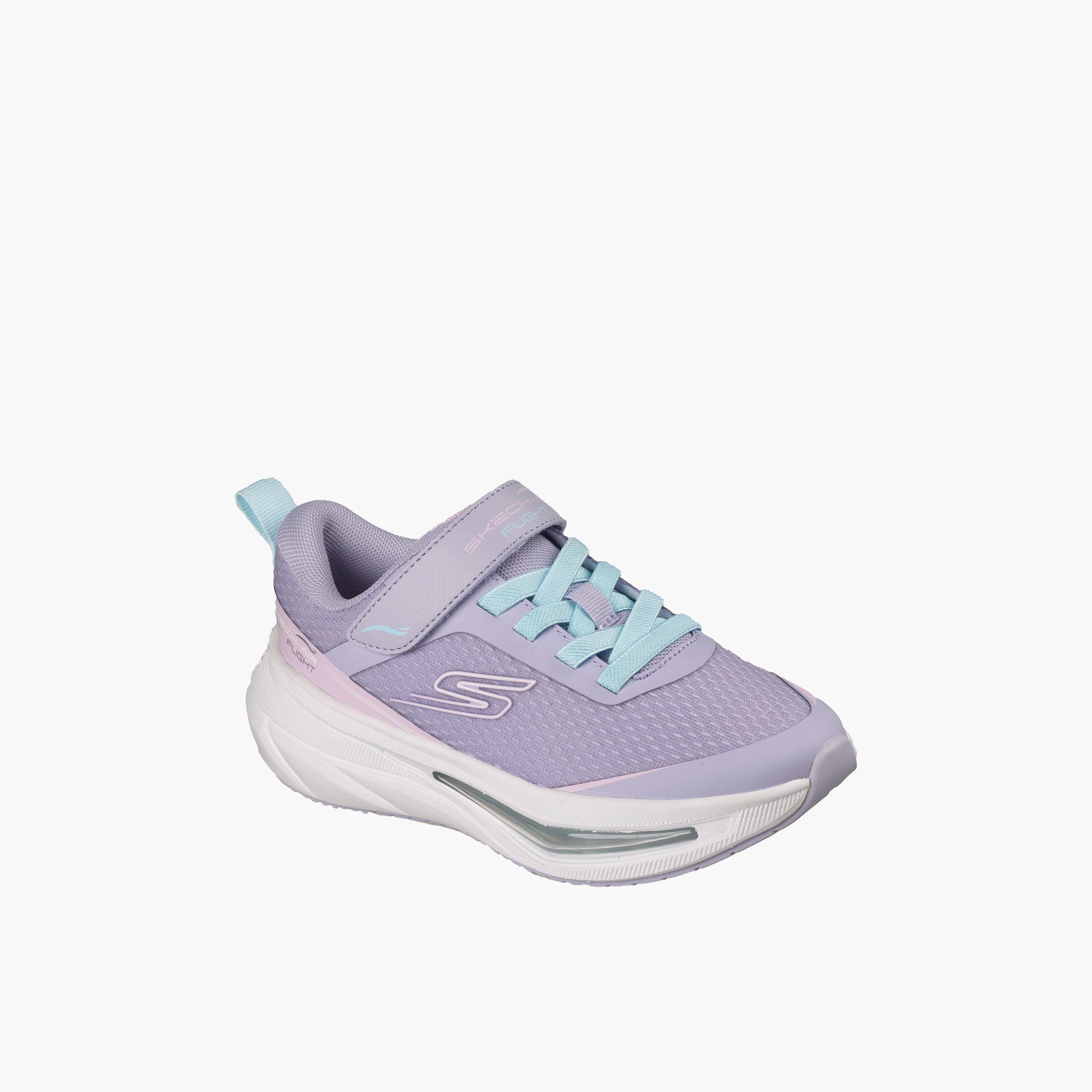 Skechers Girls SKECH-AIR FLIGHT Hook & Loop Sneakers - 303880L-LAV-CP-girls-shoes-sneakers-image-1