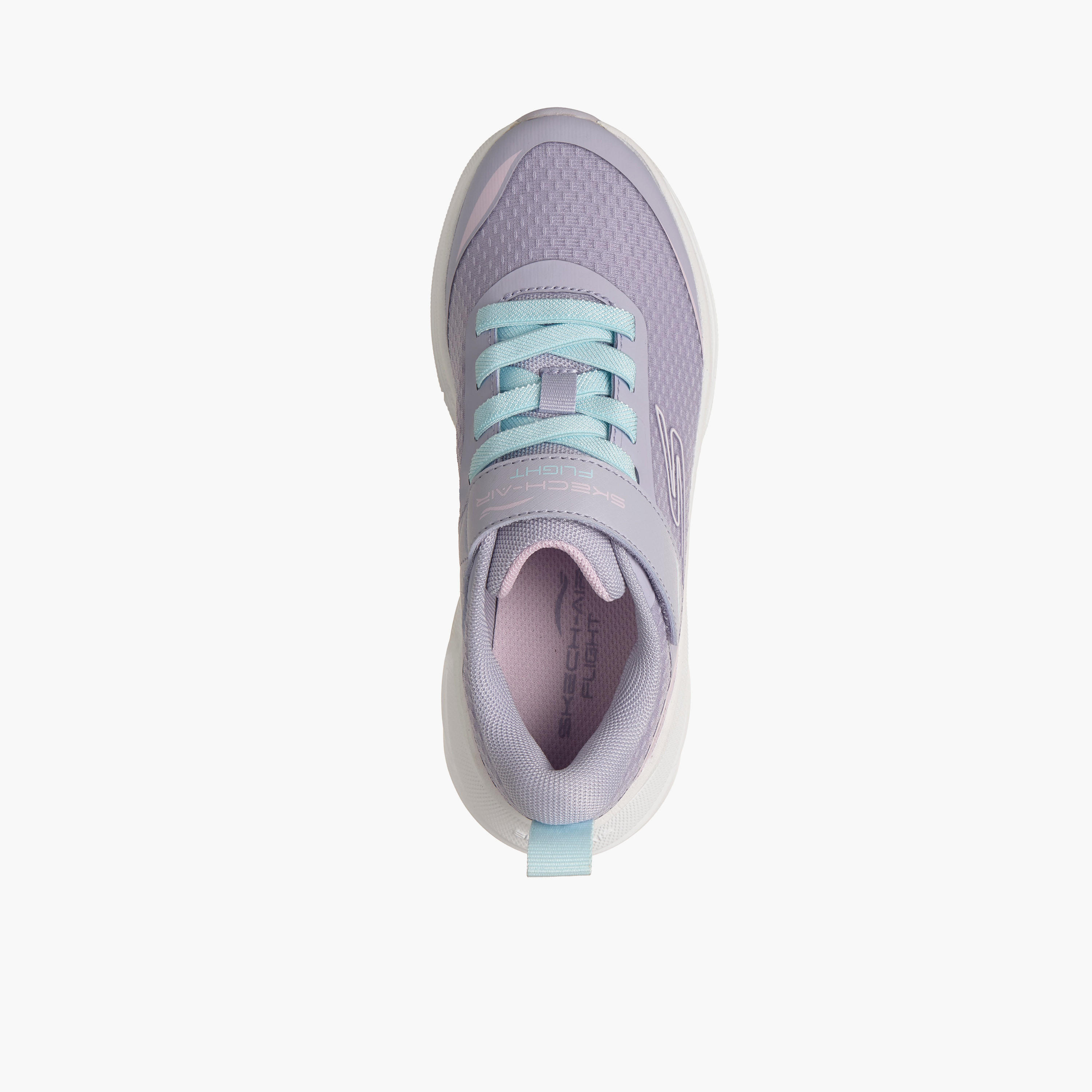 Skechers Girls SKECH-AIR FLIGHT Hook & Loop Sneakers - 303880L-LAV-CP-girls-shoes-sneakers-image-2