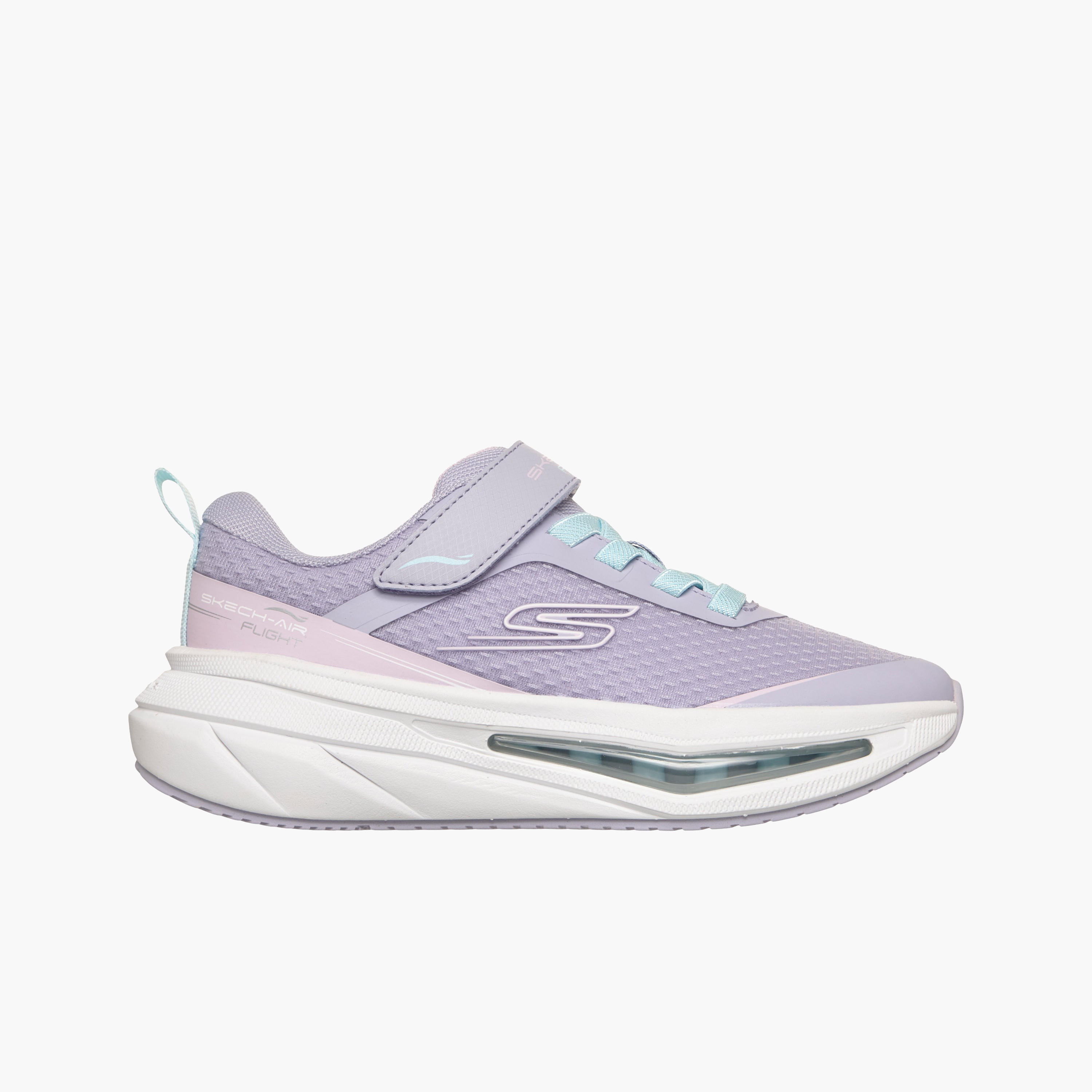 Skechers Girls Logo Hook & Loop Sports Shoes-sports-girls-shoes-image-1