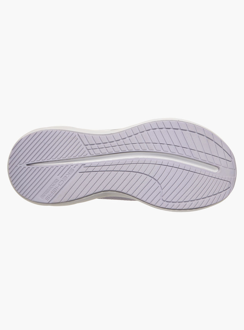 Skechers Girls Logo Hook & Loop Sports Shoes-sports-girls-shoes-image-4