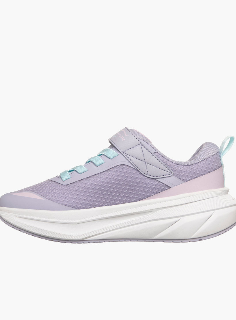 Skechers Girls Logo Hook & Loop Sports Shoes-sports-girls-shoes-image-6