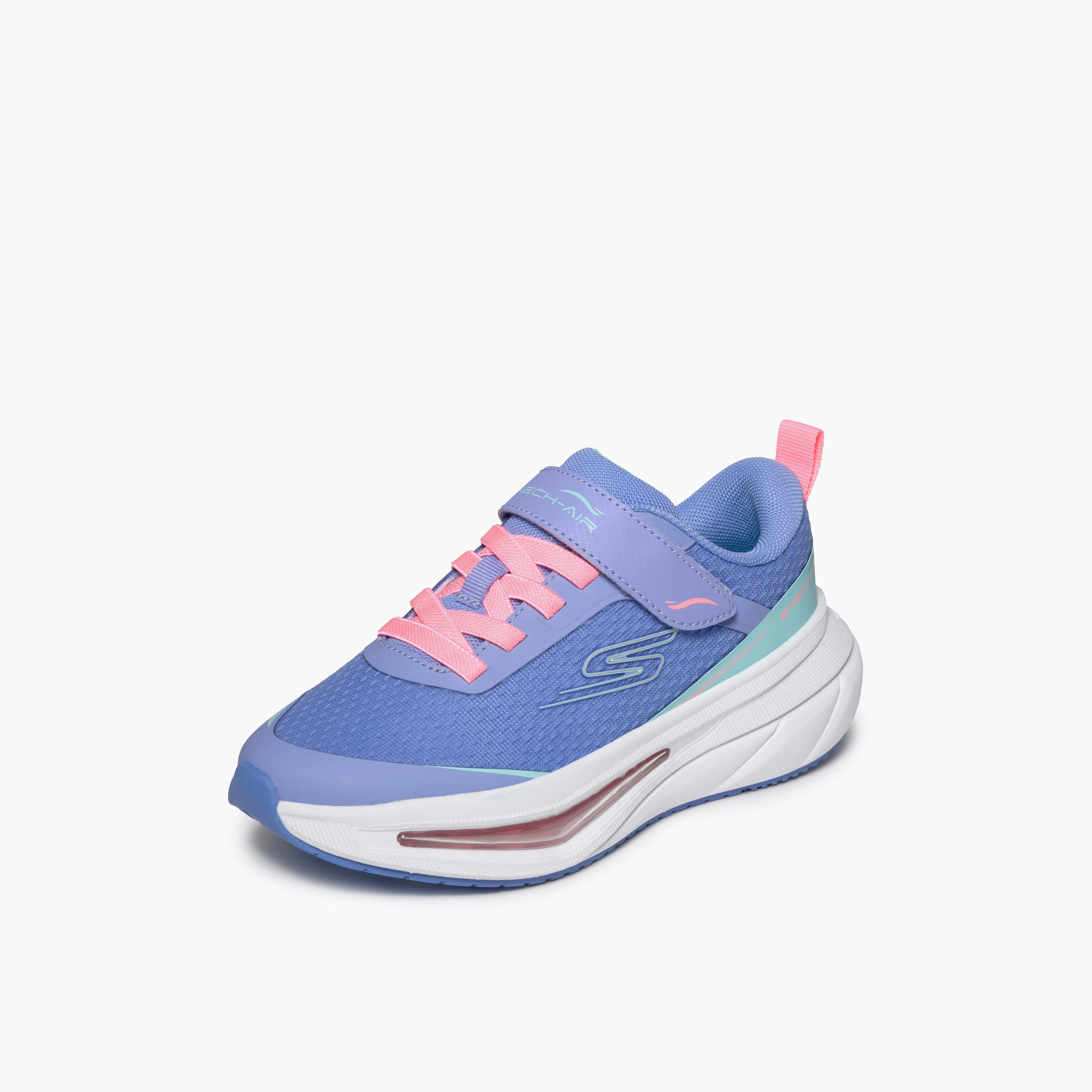 Skechers Girls Skech-Air Flight Hook & Loop Sneakers-girls-shoes-sneakers-image-4