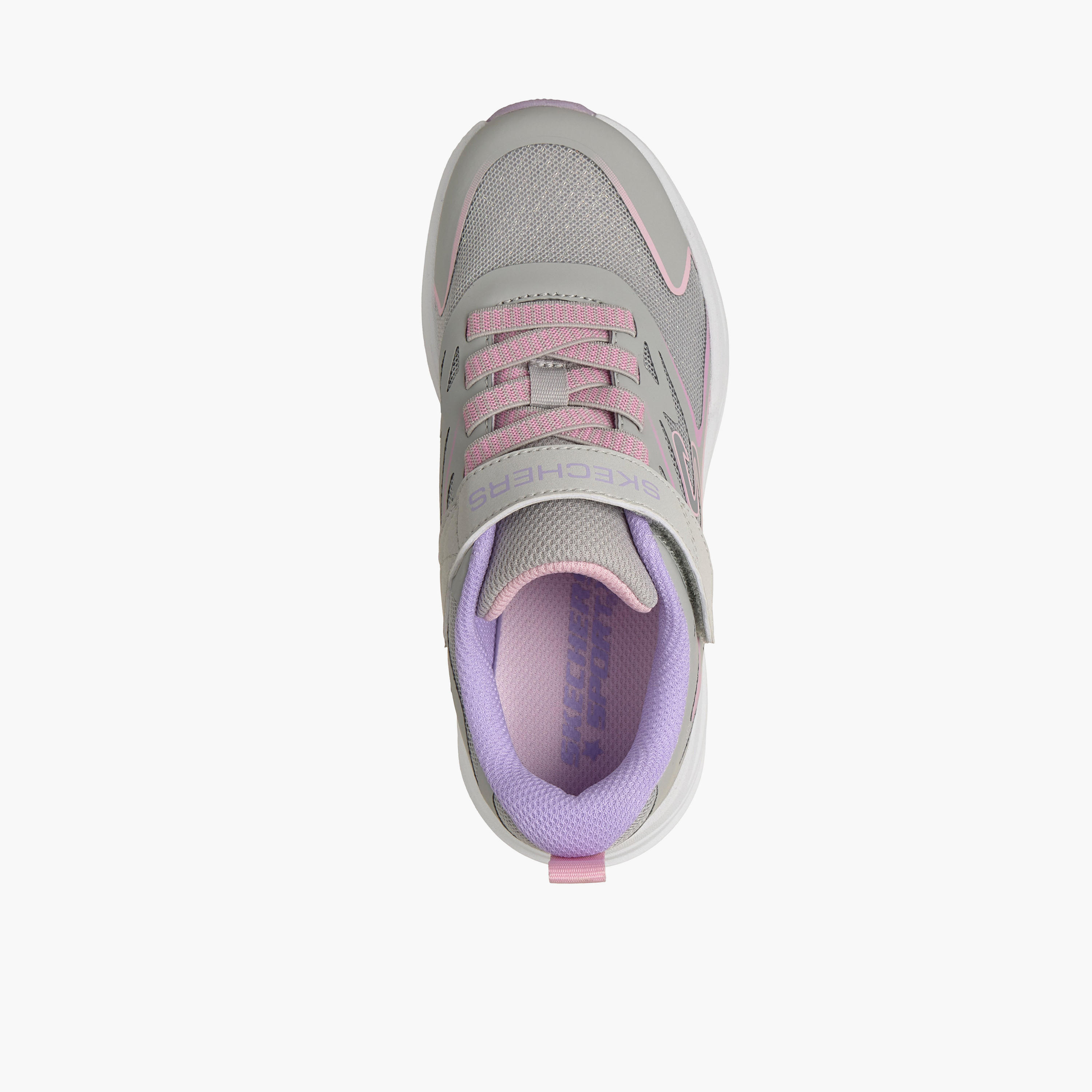 Skechers Girls MICROSPEC TREAD Hook & Loop Sneakers-girls-shoes-sneakers-image-2
