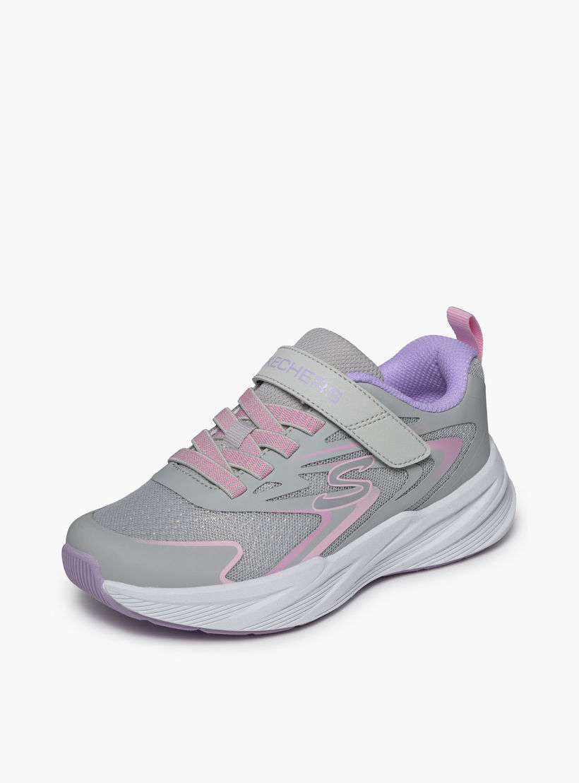 Skechers Girls MICROSPEC TREAD Hook & Loop Sneakers-girls-shoes-sneakers-image-4