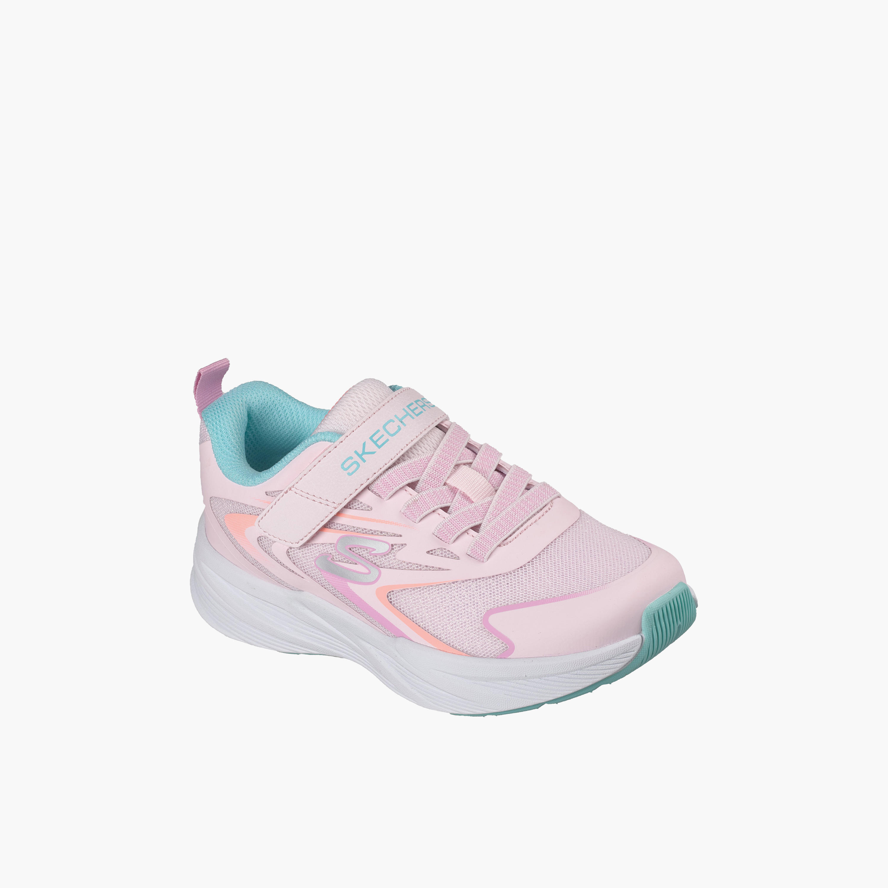 Skechers Girls MICROSPEC TREAD Hook & Loop Sneakers - 303882L-LPMT-CP-girls-shoes-sneakers-image-1