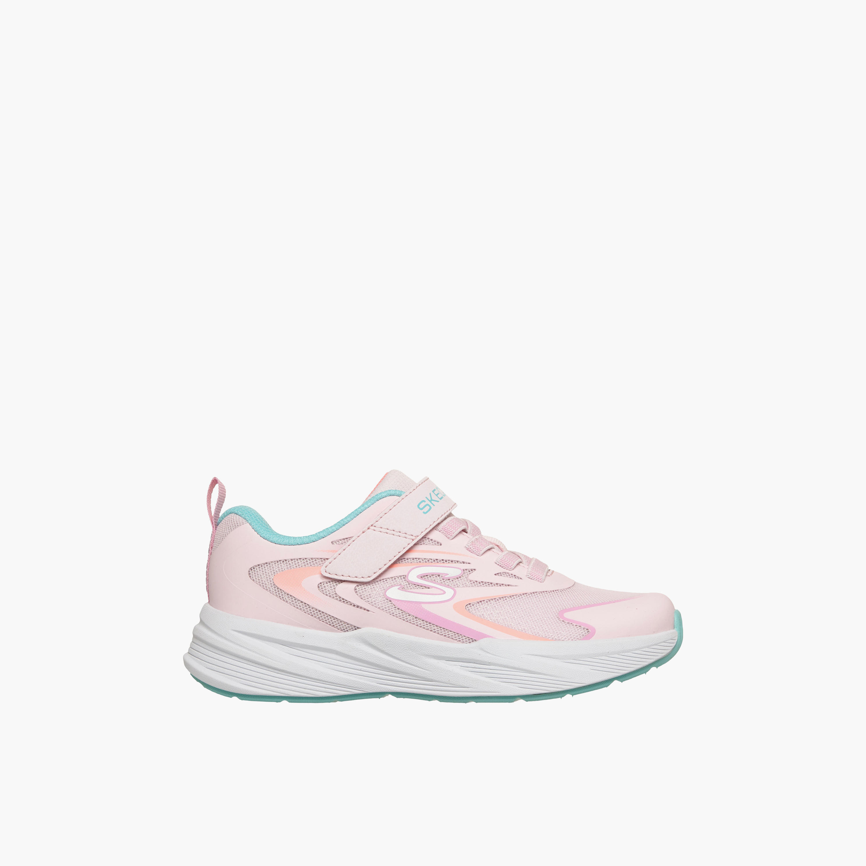 Skechers Girls MICROSPEC TREAD Hook & Loop Sneakers - 303882L-LPMT-CP-girls-shoes-sneakers-image-3