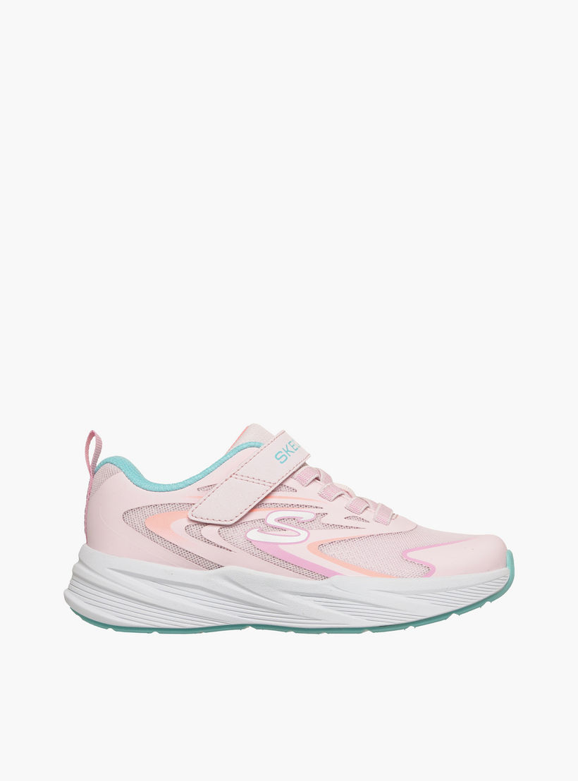 Skechers Girls MICROSPEC TREAD Hook & Loop Sneakers - 303882L-LPMT-CP-girls-shoes-sneakers-image-3