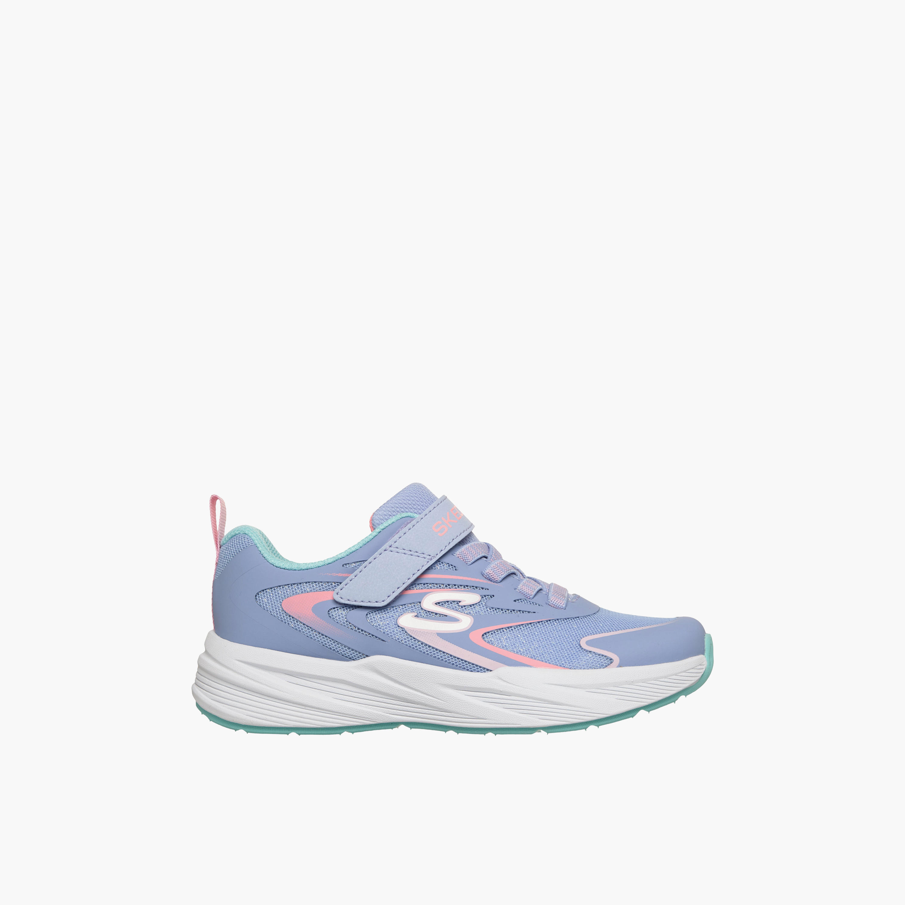 Skechers Girls MICROSPEC TREAD Hook & Loop Sneakers - 303882L-PWMT-CP-girls-shoes-sneakers-image-3