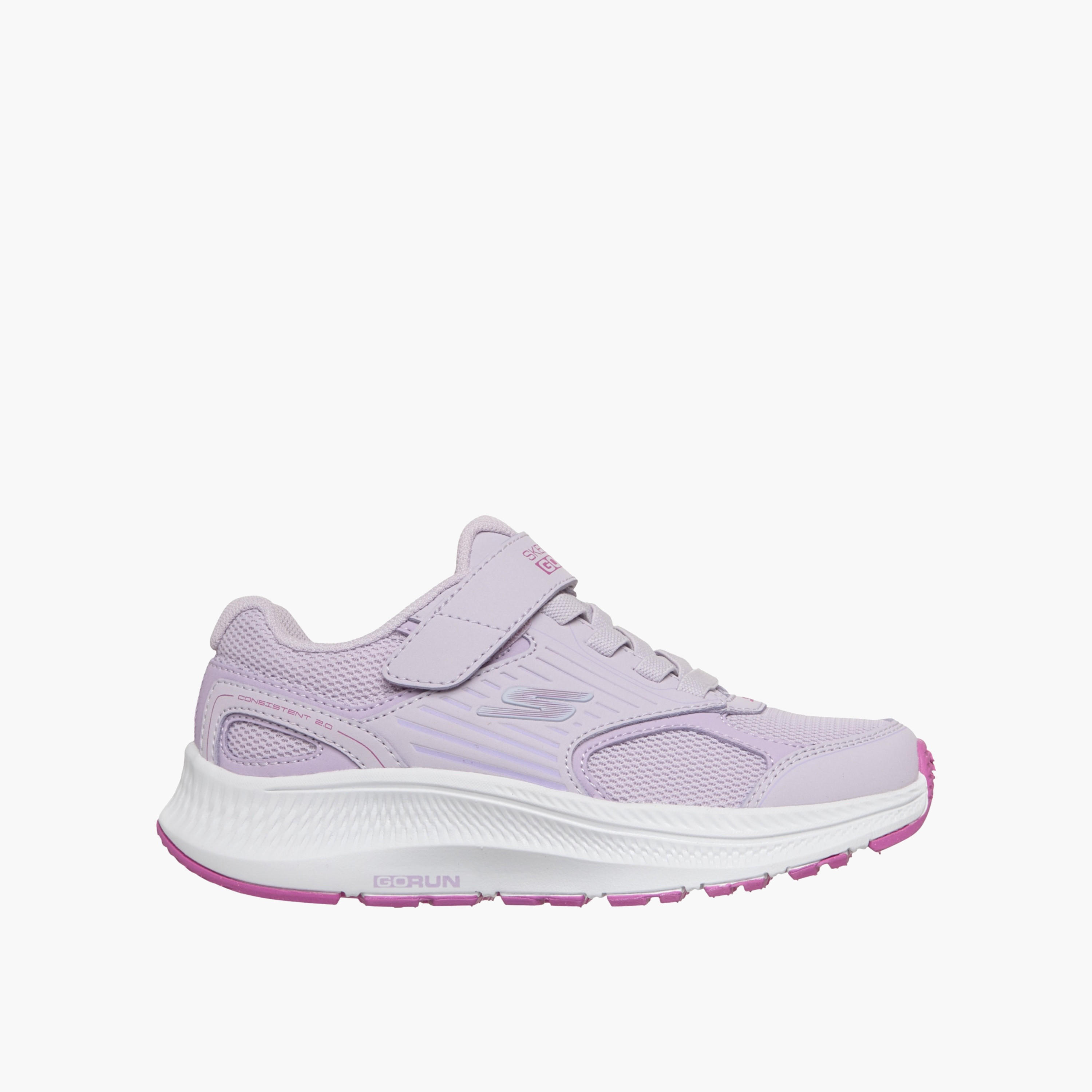 Skechers Girls GO RUN CONSISTENT 2.0 Hook & Loop Running Shoes-girls-shoes-sneakers-image-1