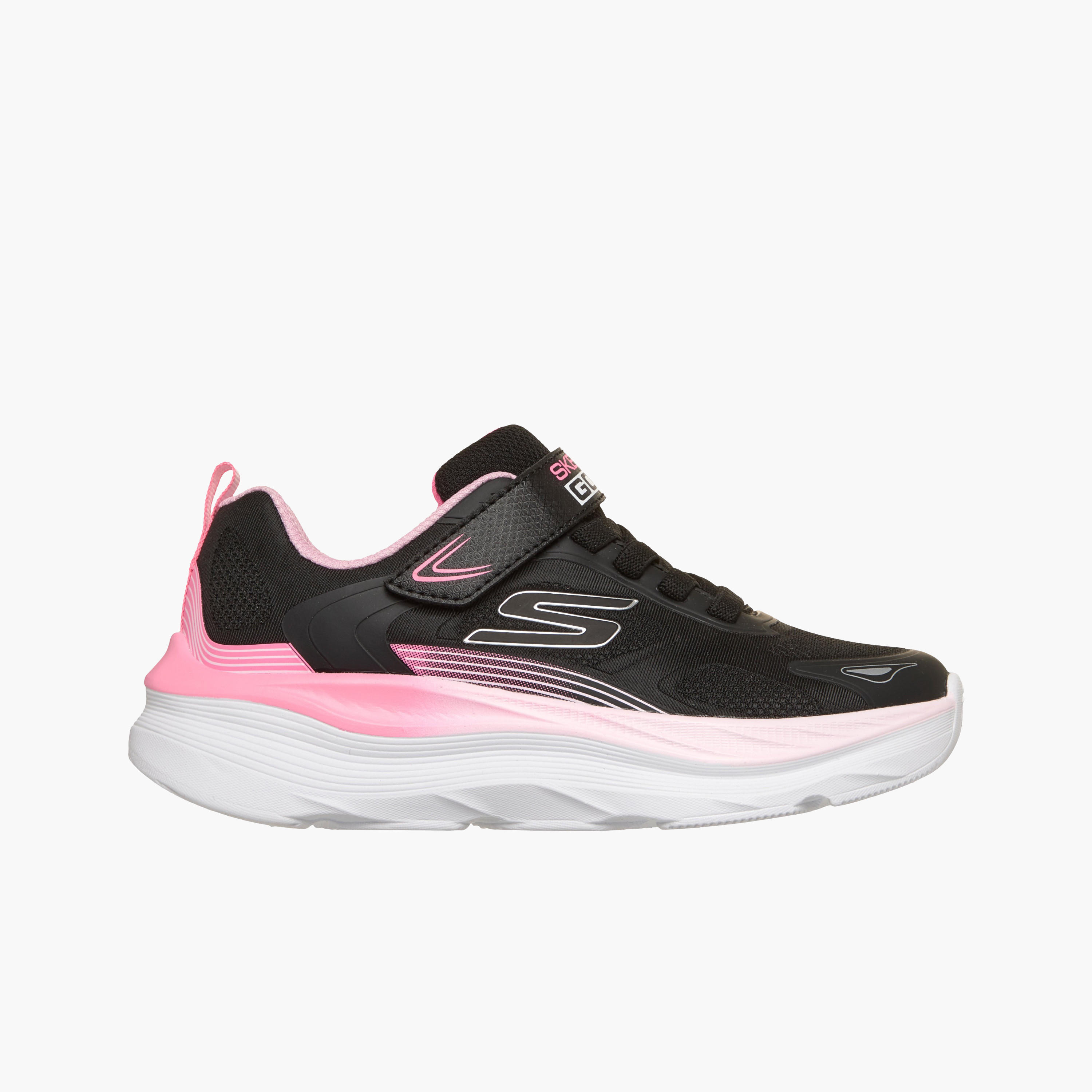 Skechers Girls MAX RUN Hook & Loop Running Shoes-girls-shoes-sneakers-image-1