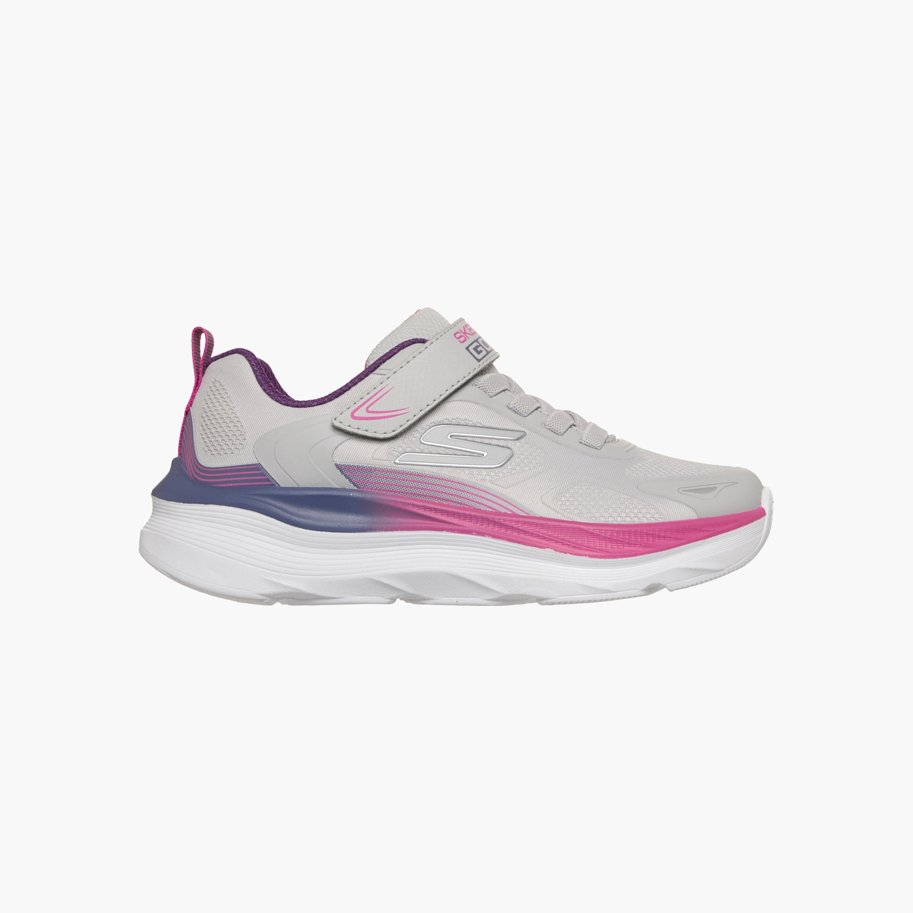 Skechers Girls MAX RUN Hook & Loop Running Shoes-girls-shoes-sneakers-image-1
