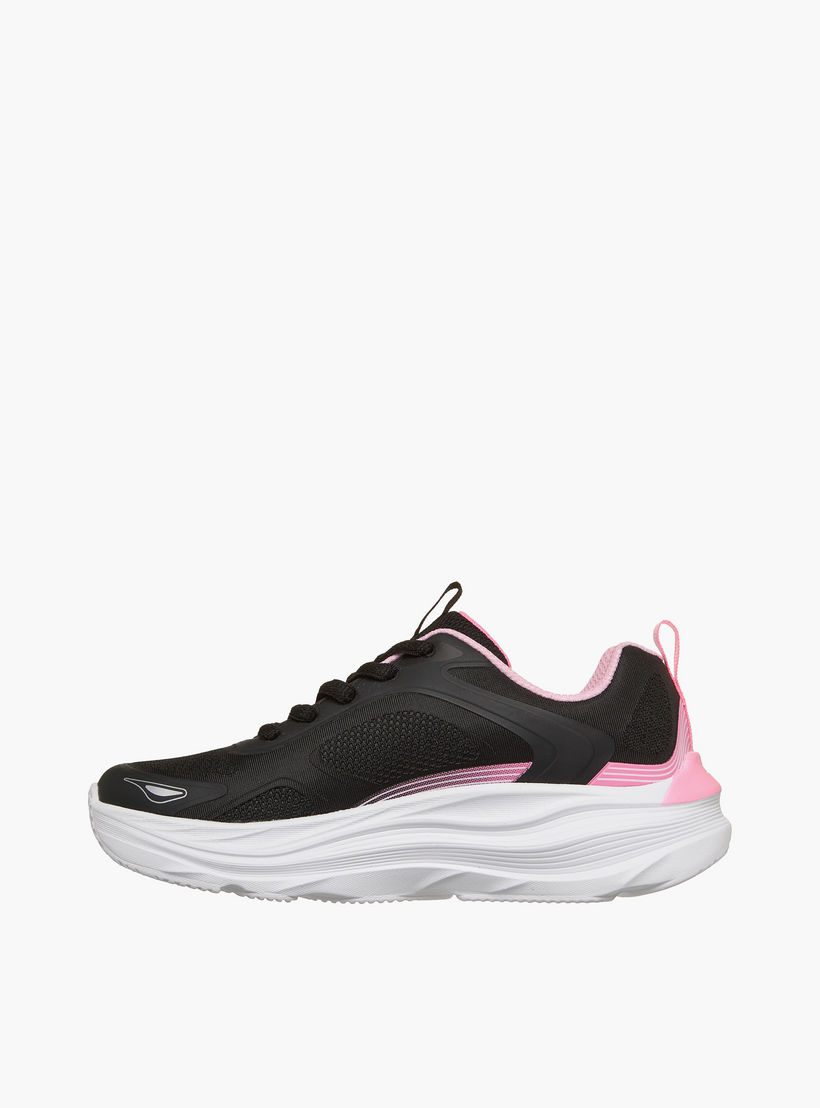 Skechers Girls MAX RUN Lace-Up Running Shoes - 303990L-BLK-CP-girls-shoes-sports-image-5