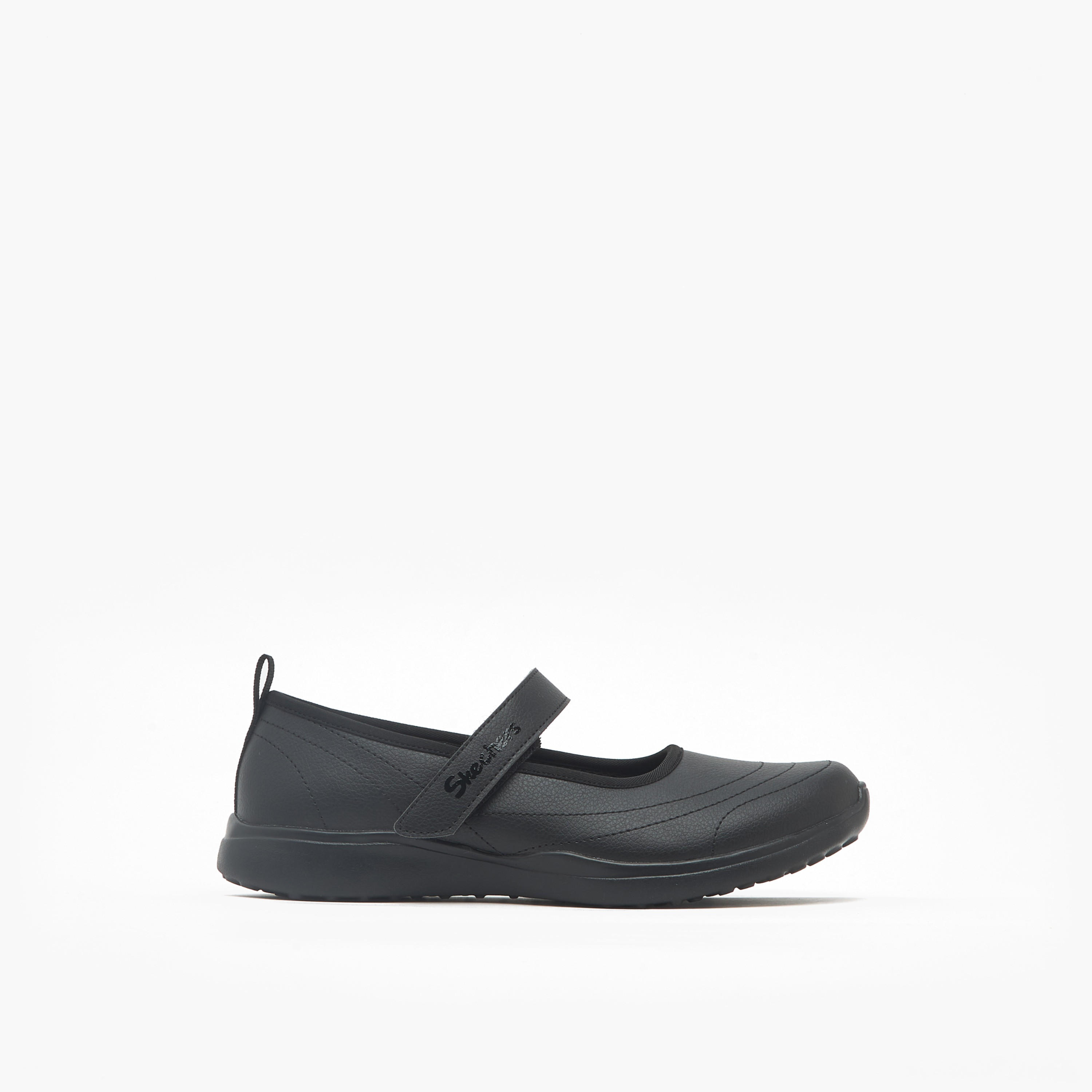 حذاء ماري جين مدرسي بشريط إغلاق مايكروسترايدز للبنات من سكيتشرز-girls-shoes-maryjanes-image-3