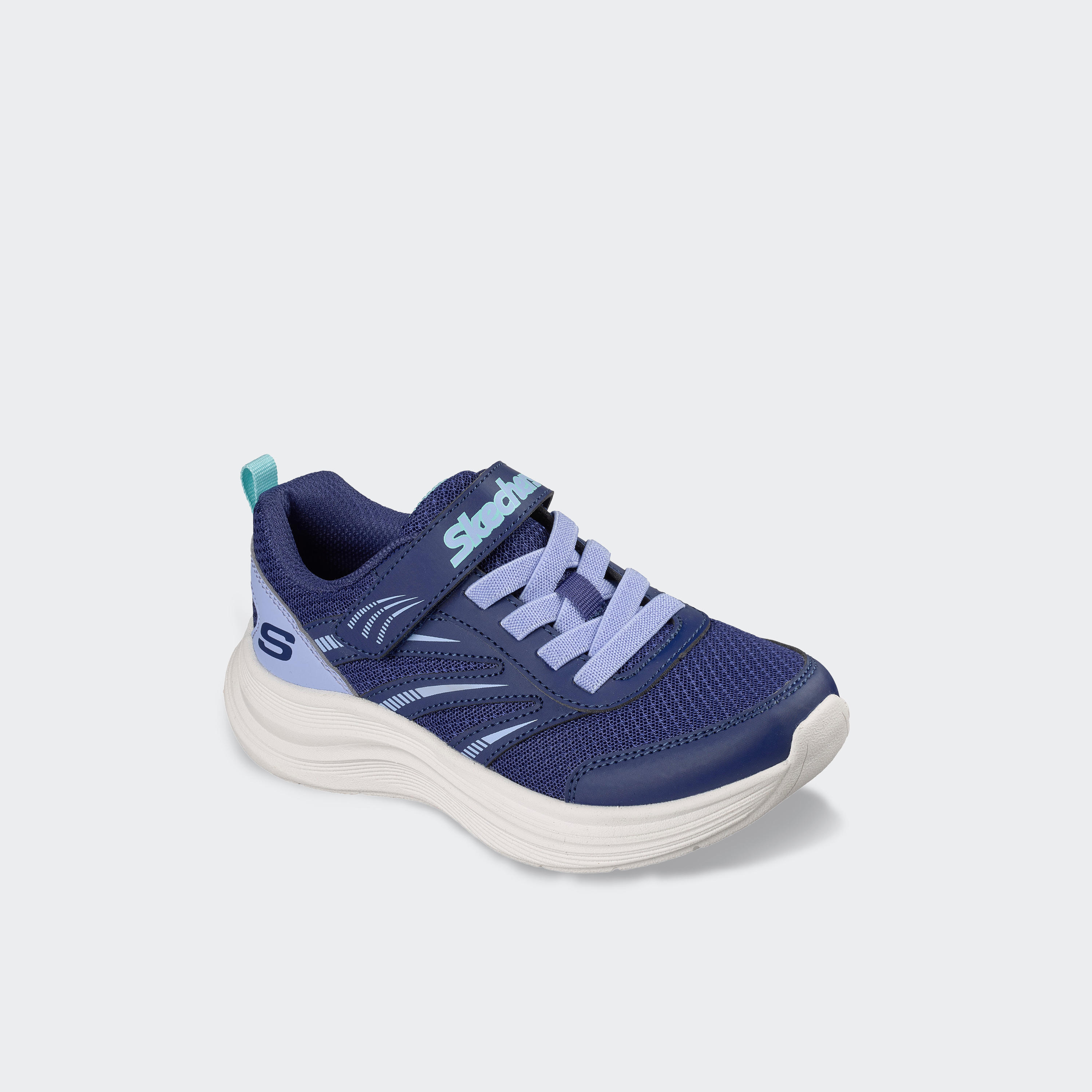 حذاء سنيكرز بشريط إغلاق لاصق ستريملاين للبنات من سكيتشيرز-girls-shoes-sneakers-image-1