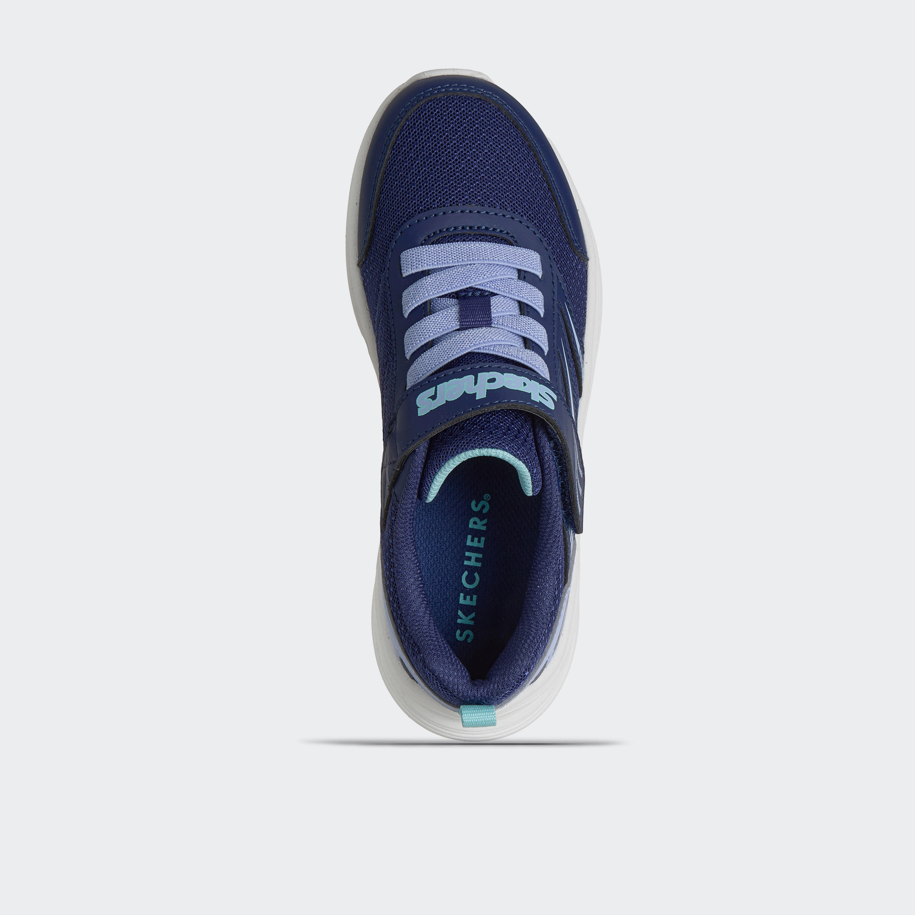 حذاء سنيكرز بشريط إغلاق لاصق ستريملاين للبنات من سكيتشيرز-girls-shoes-sneakers-image-3