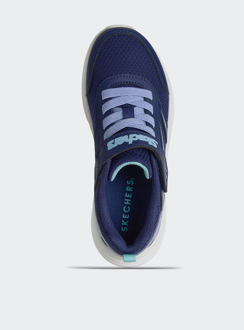 حذاء سنيكرز بشريط إغلاق لاصق ستريملاين للبنات من سكيتشيرز-girls-shoes-sneakers-image-3