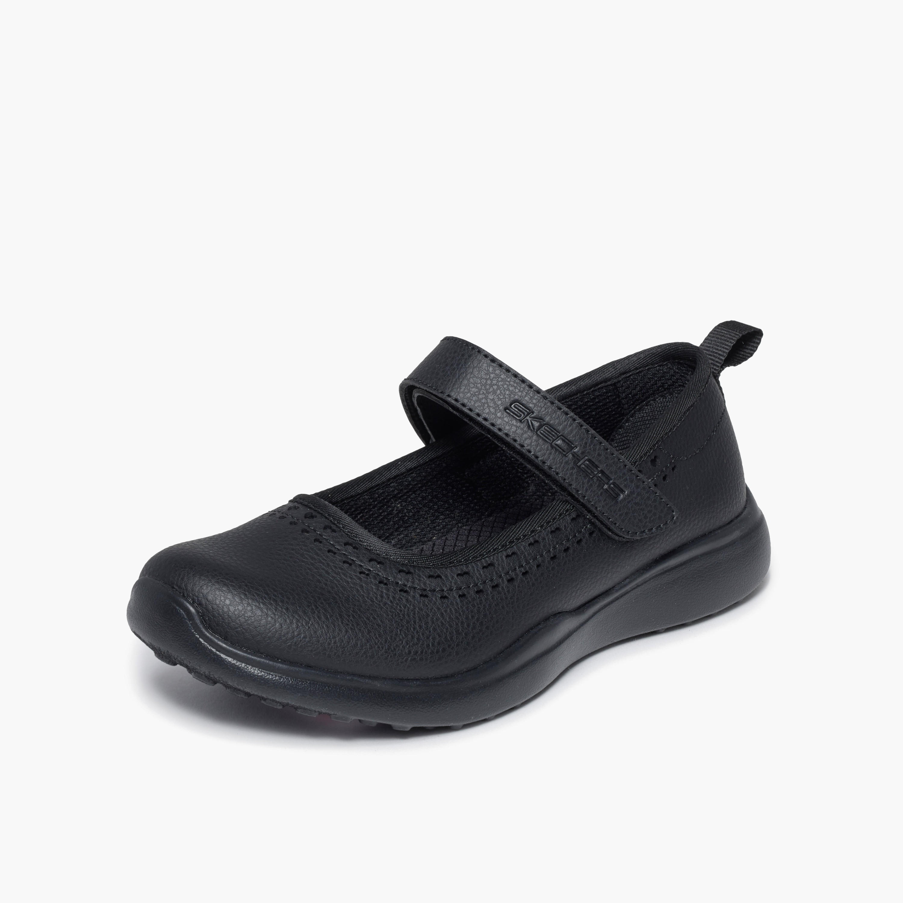 Skechers Girls MICROSTRIDES Hook & Loop School Shoes-girls-shoes-schoolshoes-image-3