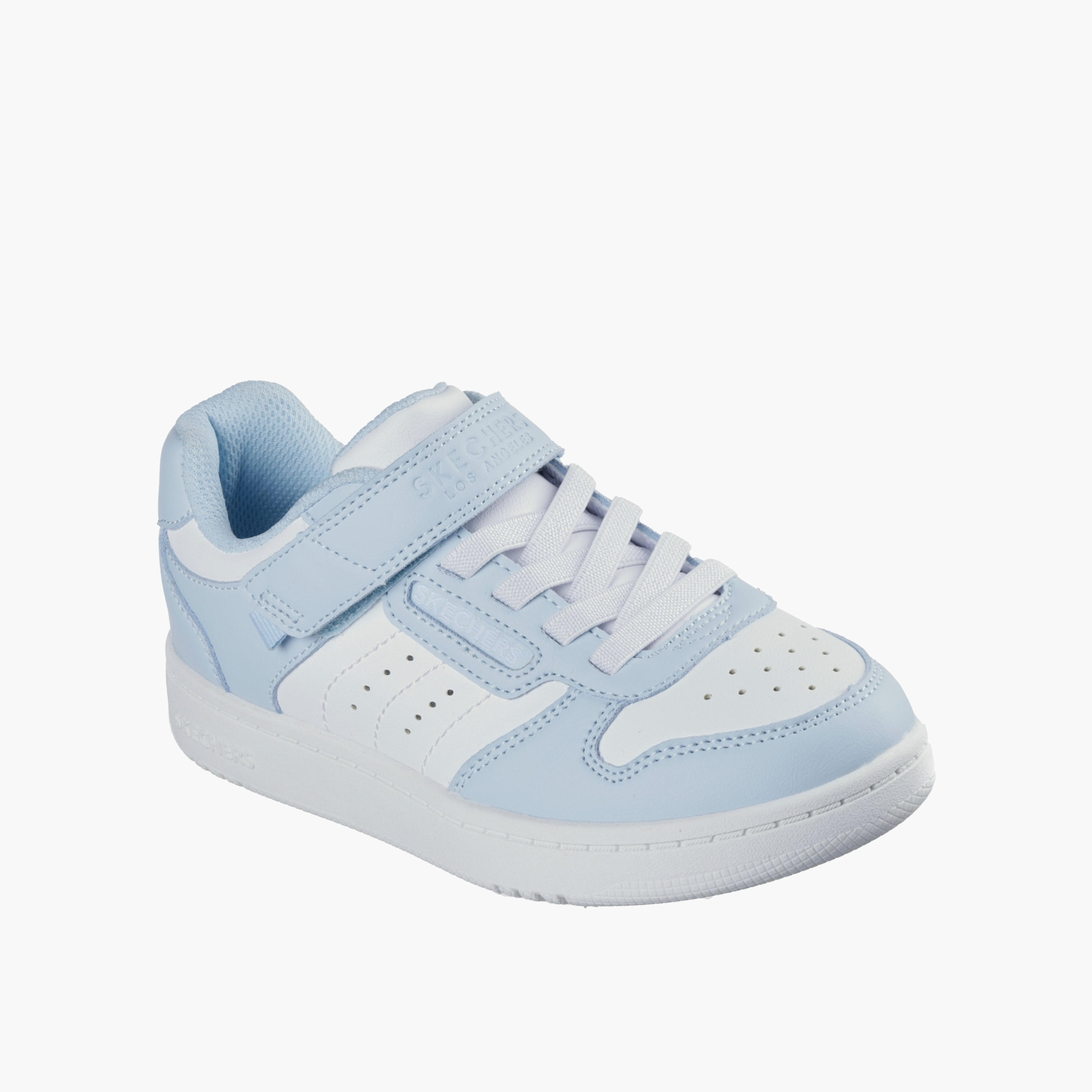 حذاء رياضي بشريط إغلاق لاصق كويك ستريت للبنات من سكيتشرز-sports-girls-shoes-image-4
