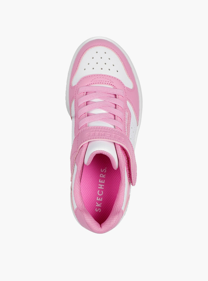Skechers Girls QUICK STREET Hook & Loop Sports Shoes-girls-shoes-sneakers-image-2