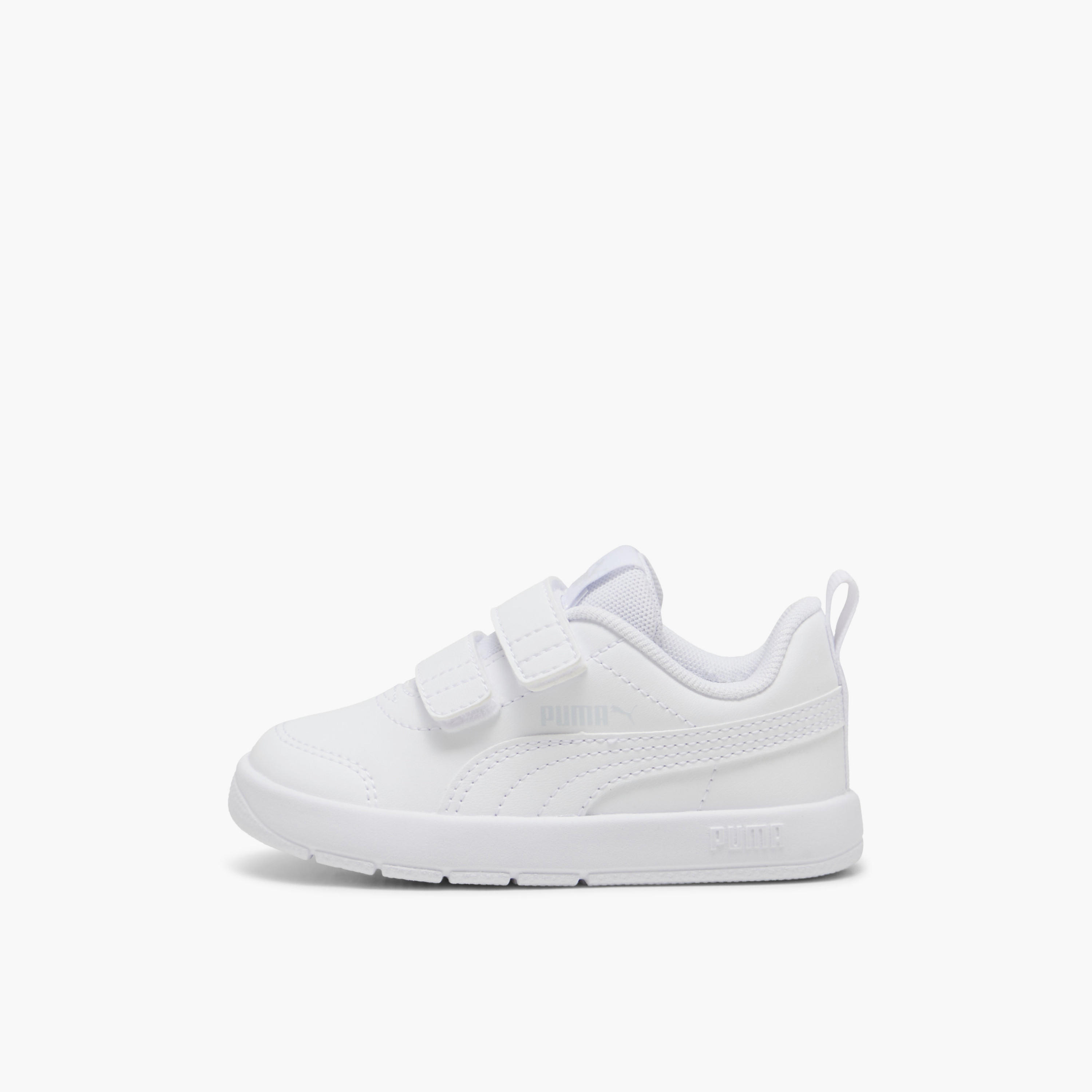 Puma Boys Courtflex V3 V Hook & Loop Ankle Sneakers-baby-girls-shoes-closedshoes-image-3
