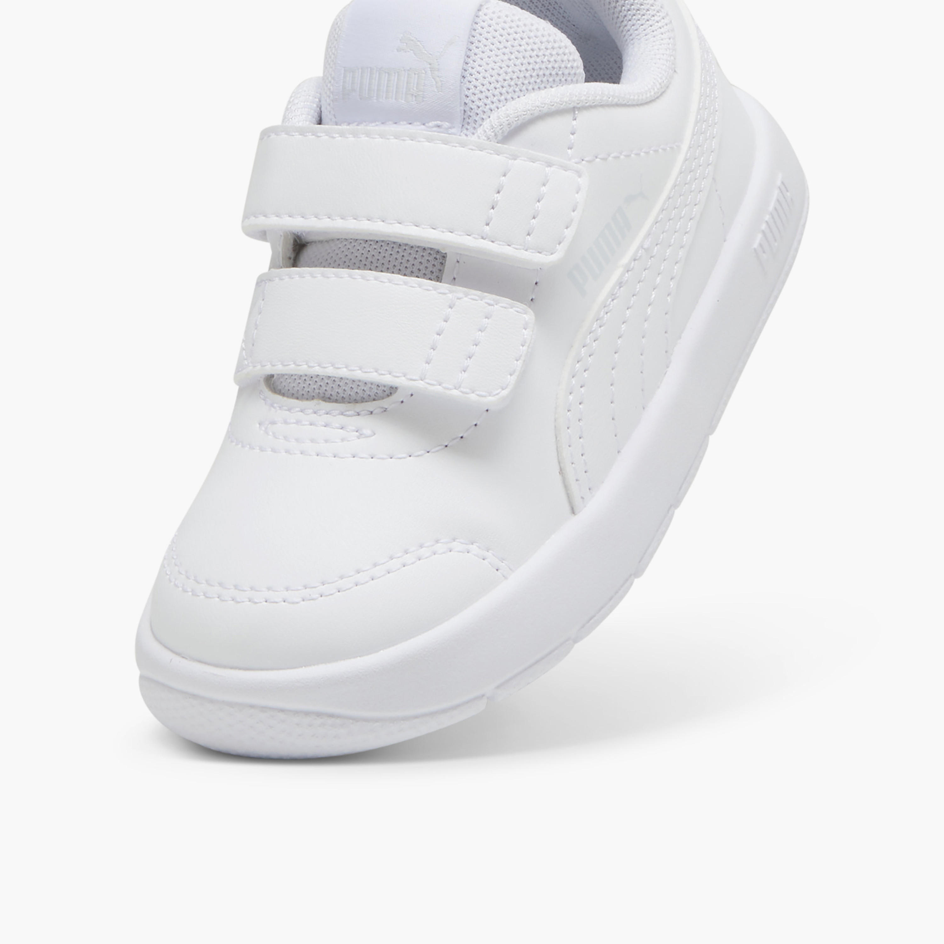 Puma Boys Courtflex V3 V Hook & Loop Ankle Sneakers-baby-girls-shoes-closedshoes-image-5