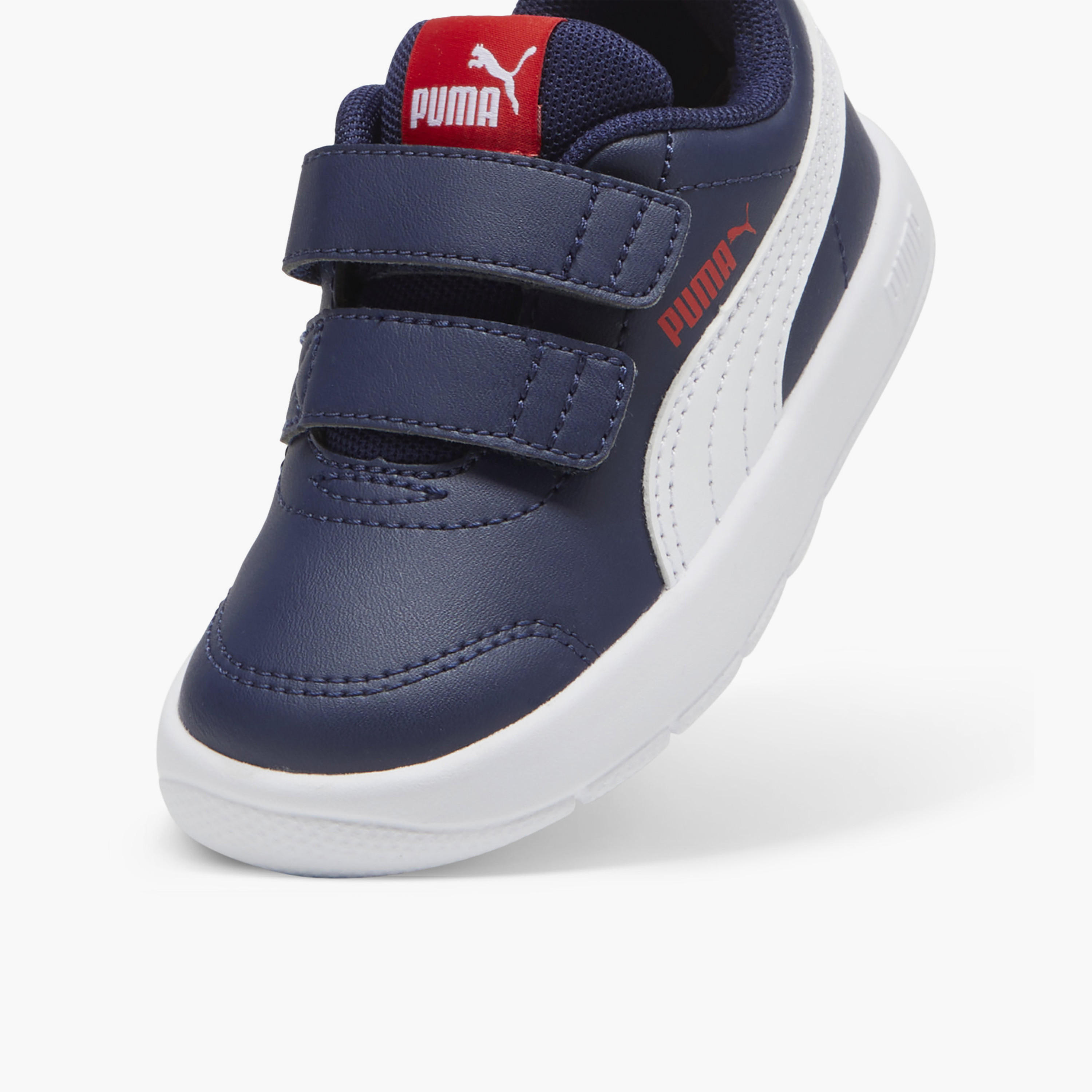 Puma Boys Courtflex v3 V Hook & Loop Sneakers-sports-boys-shoes-image-5