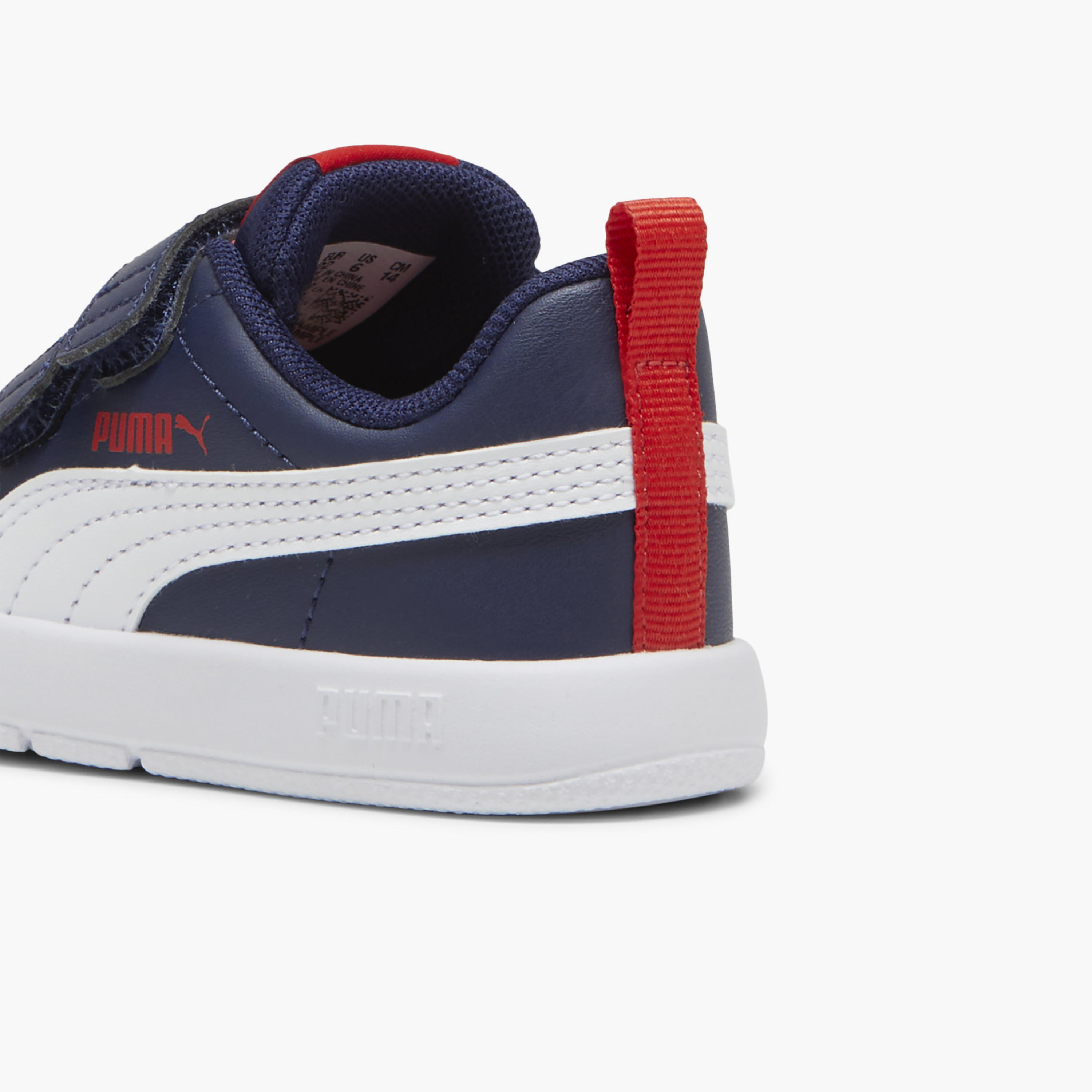 Puma Boys Courtflex v3 V Hook & Loop Sneakers-sports-boys-shoes-image-6