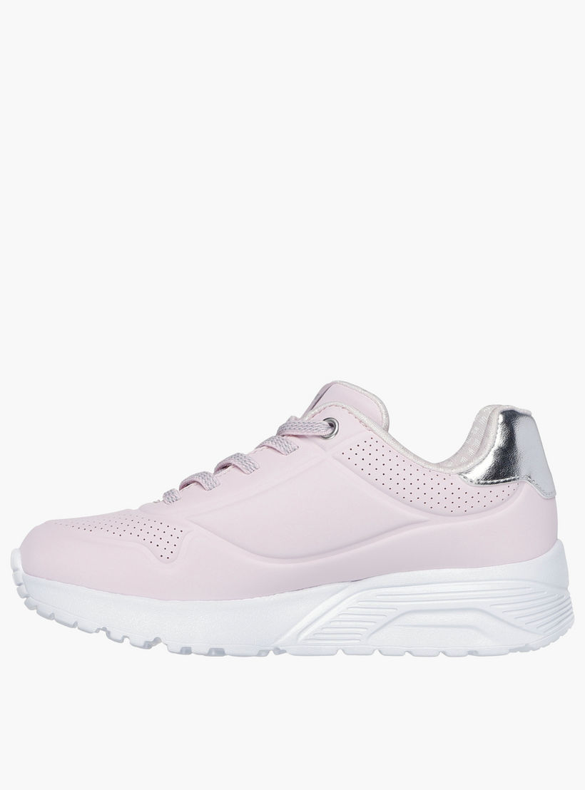 Skechers Girls UNO LITE Lace-Up Sports Shoes-sports-girls-shoes-image-5