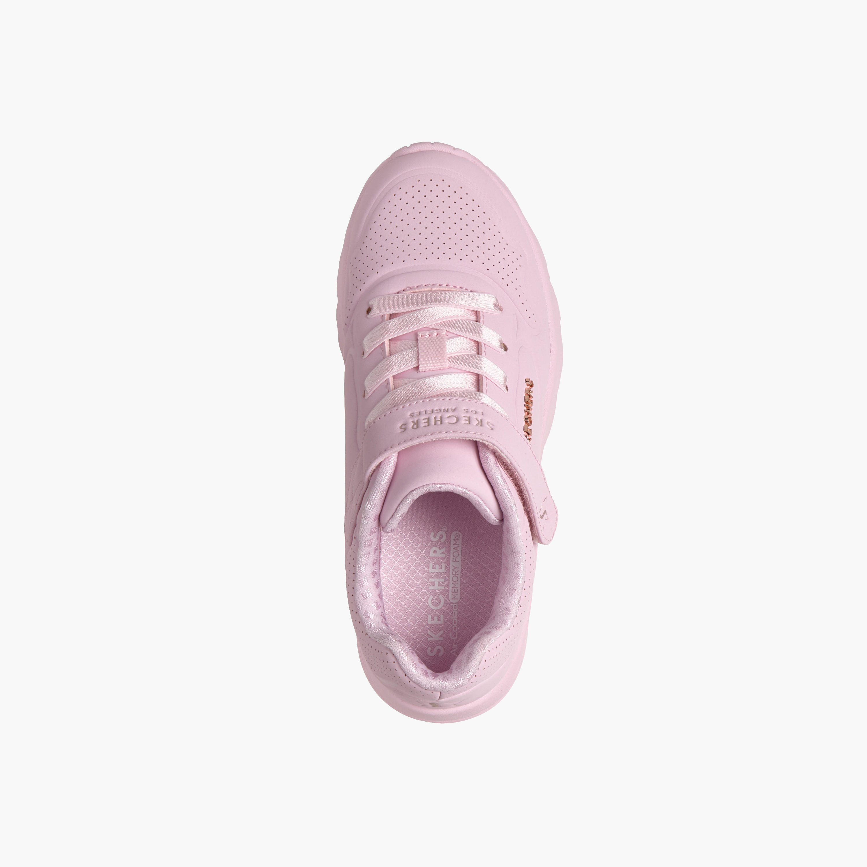 Skechers Girls UNO LITE Hook & Loop Sports Shoes-girls-shoes-sneakers-image-2