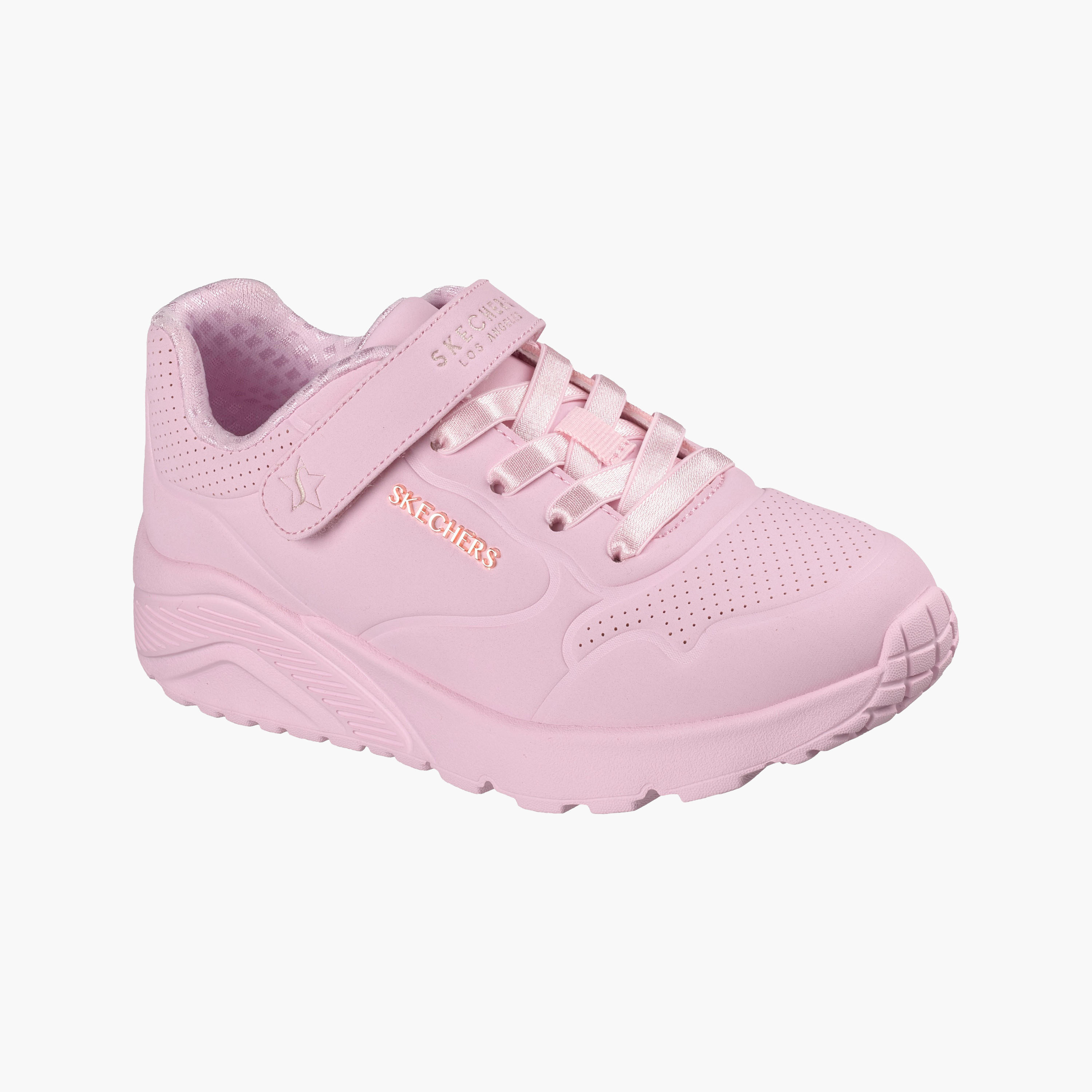 Skechers Girls UNO LITE Hook & Loop Sports Shoes-girls-shoes-sneakers-image-5