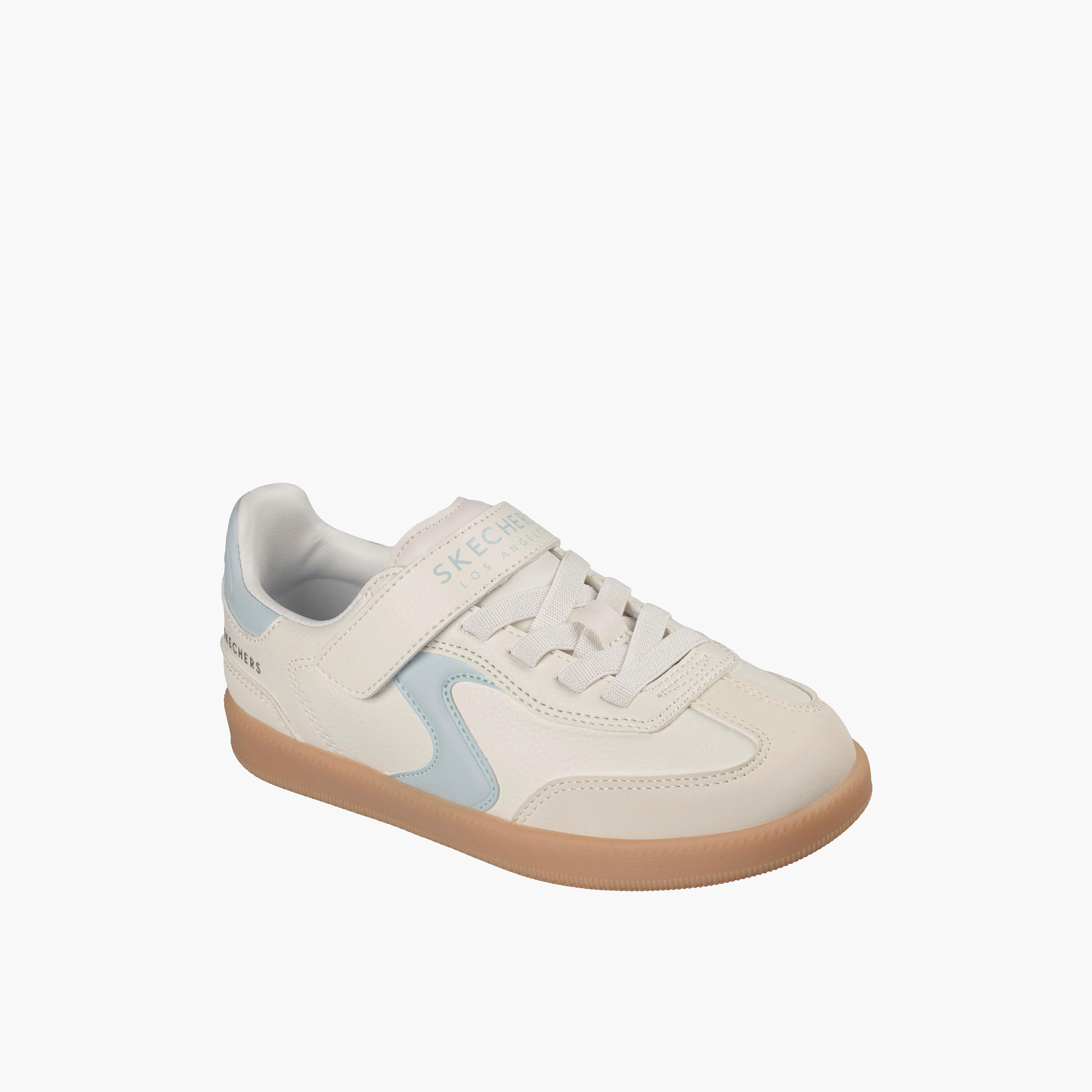حذاء سنيكرز بطول الكاحل وشريط إغلاق لاصق هوتشوت للبنات من سكتشرز-girls-shoes-sneakers-image-1
