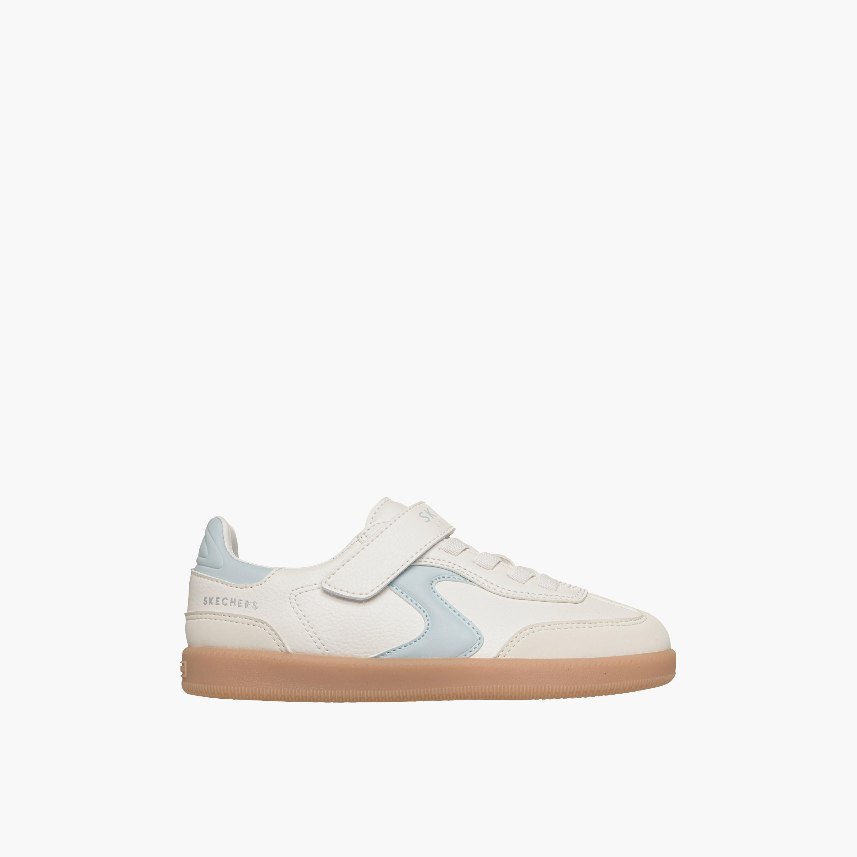 حذاء سنيكرز بطول الكاحل وشريط إغلاق لاصق هوتشوت للبنات من سكتشرز-girls-shoes-sneakers-image-2