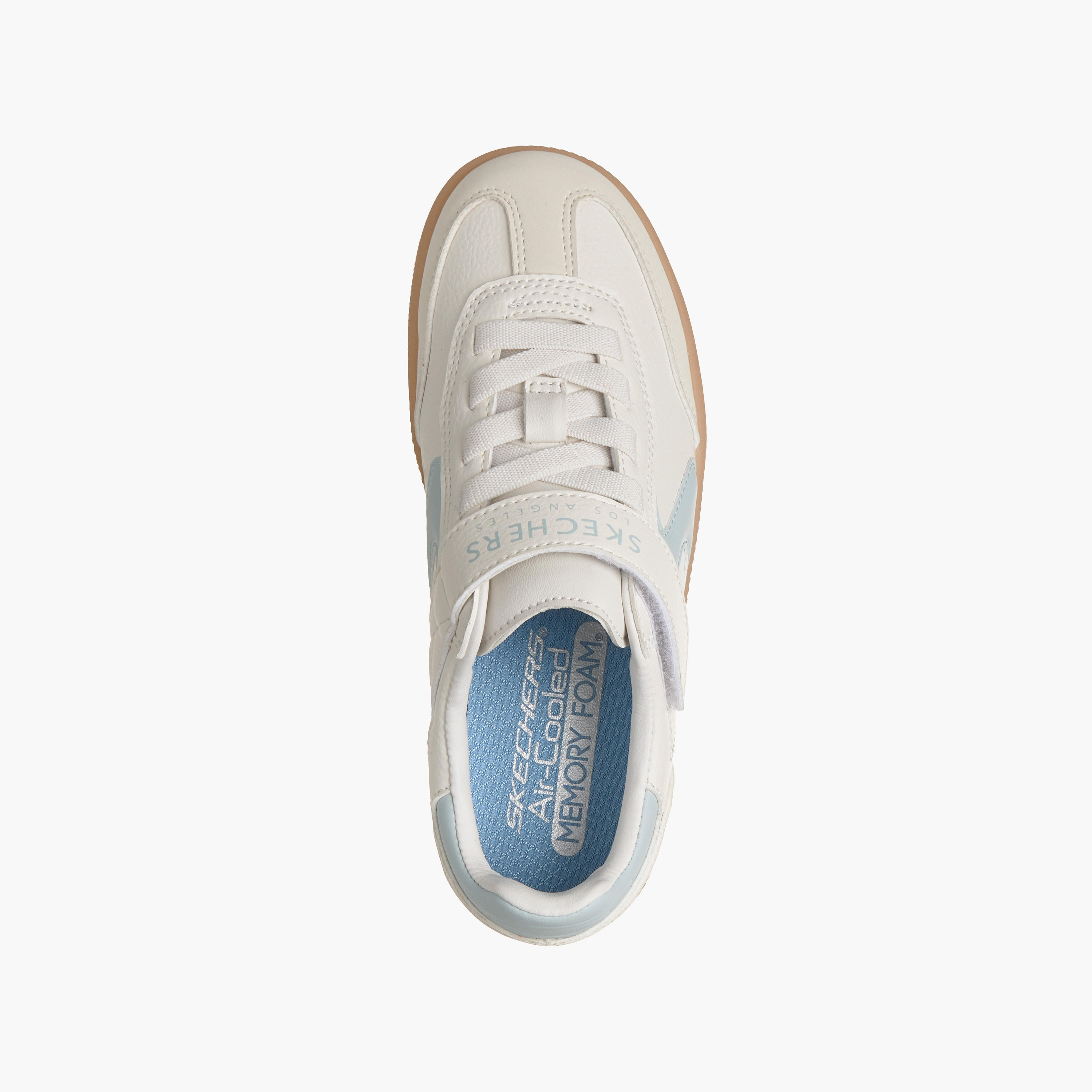 حذاء سنيكرز بطول الكاحل وشريط إغلاق لاصق هوتشوت للبنات من سكتشرز-girls-shoes-sneakers-image-3