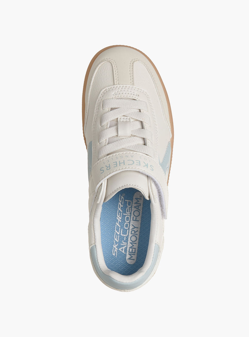 حذاء سنيكرز بطول الكاحل وشريط إغلاق لاصق هوتشوت للبنات من سكتشرز-girls-shoes-sneakers-image-3