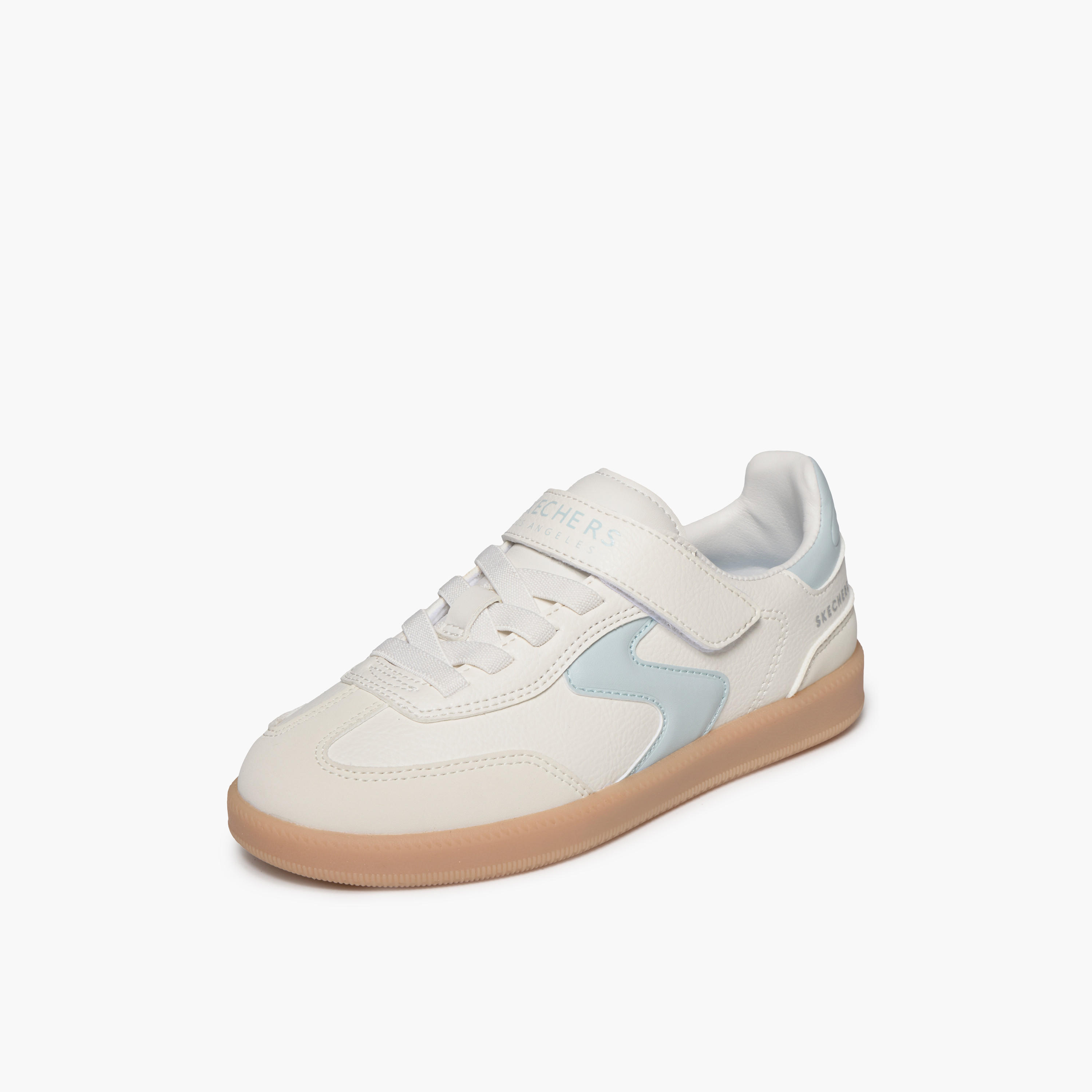 حذاء سنيكرز بطول الكاحل وشريط إغلاق لاصق هوتشوت للبنات من سكتشرز-girls-shoes-sneakers-image-4