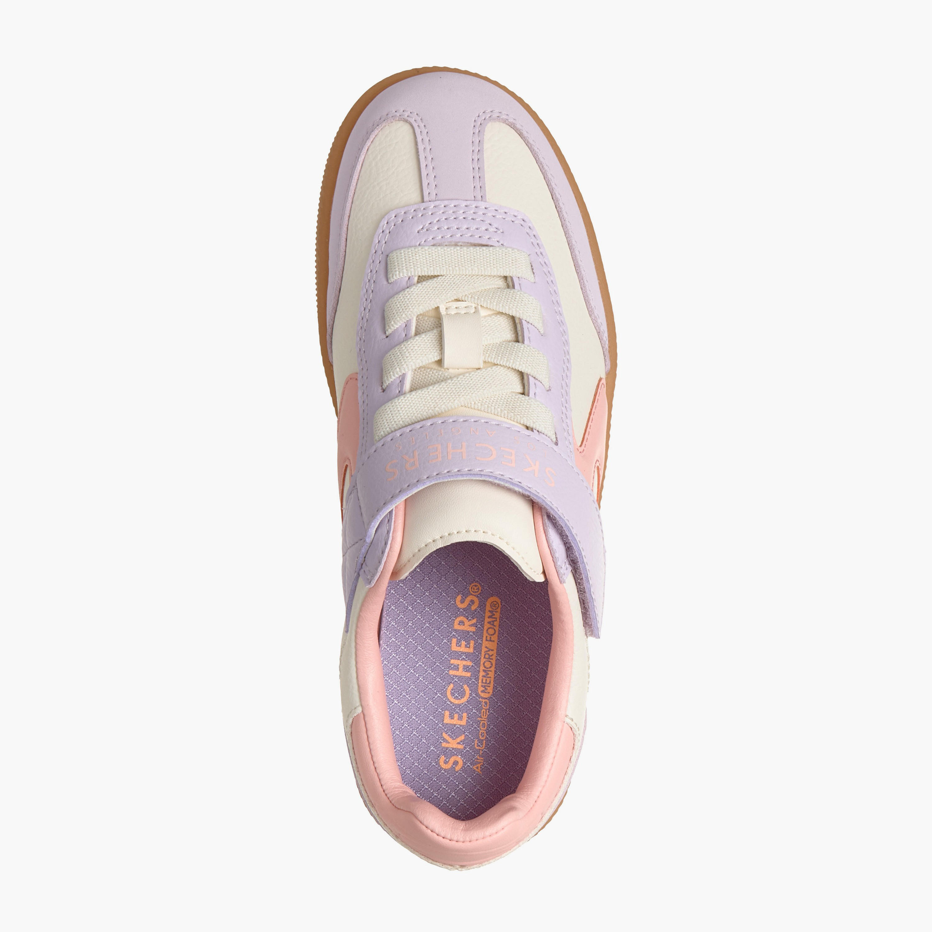 حذاء سنيكرز بطول الكاحل وشريط إغلاق لاصق هوت شوت للبنات من سكيتشرز-girls-shoes-sneakers-image-3