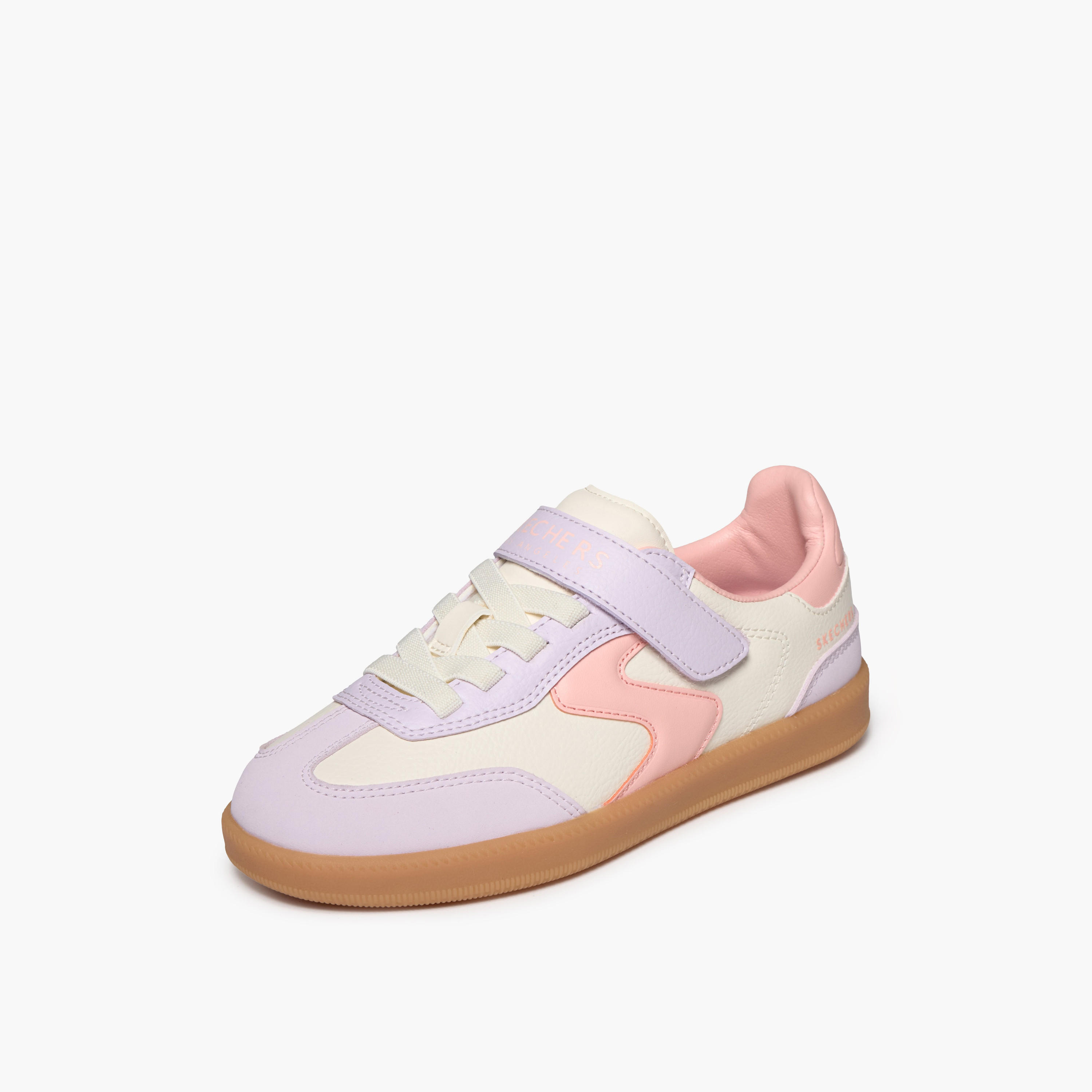 حذاء سنيكرز بطول الكاحل وشريط إغلاق لاصق هوت شوت للبنات من سكيتشرز-girls-shoes-sneakers-image-4