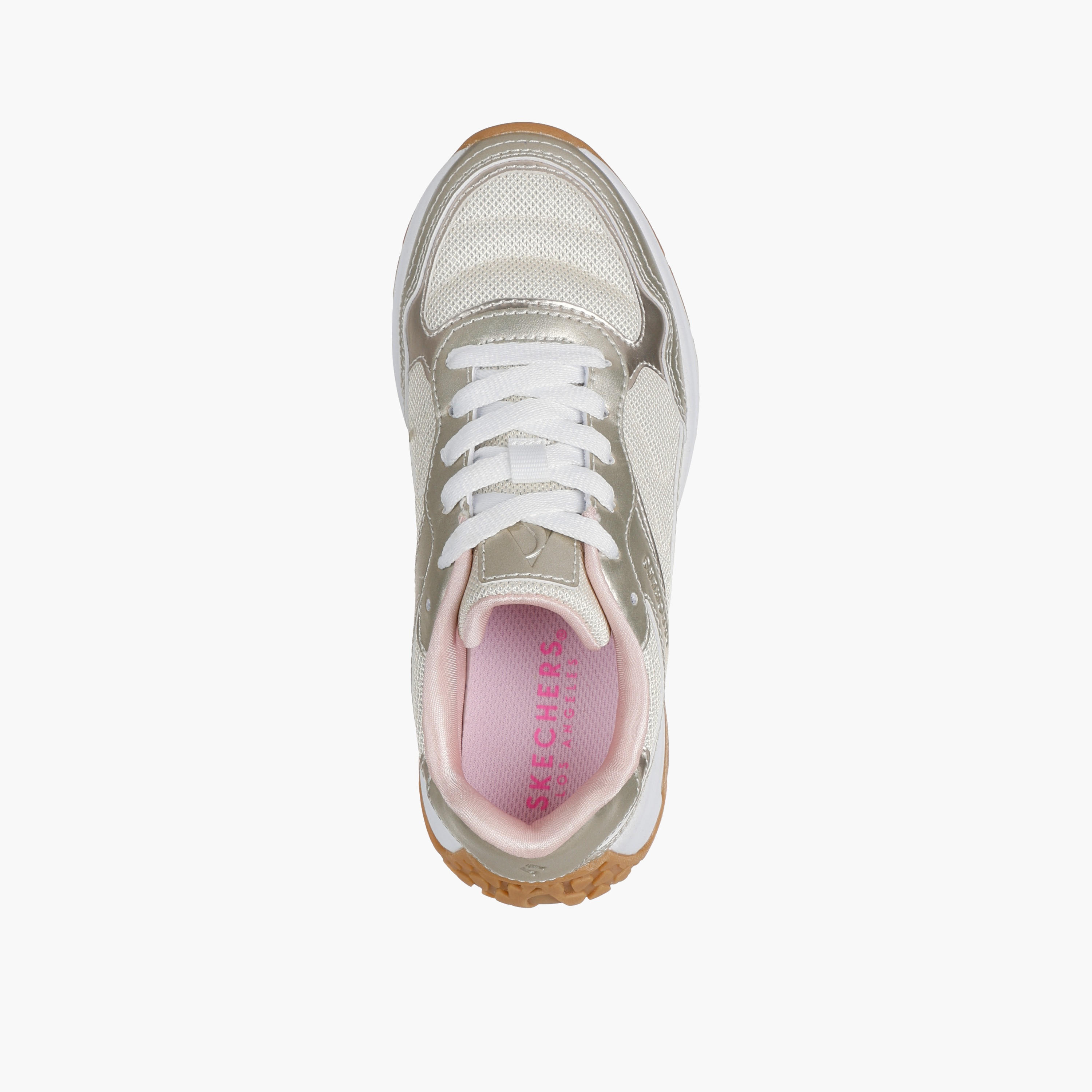 Skechers Girls LUMINA Panelled Lace-Up Sports Shoes-girls-shoes-sneakers-image-2