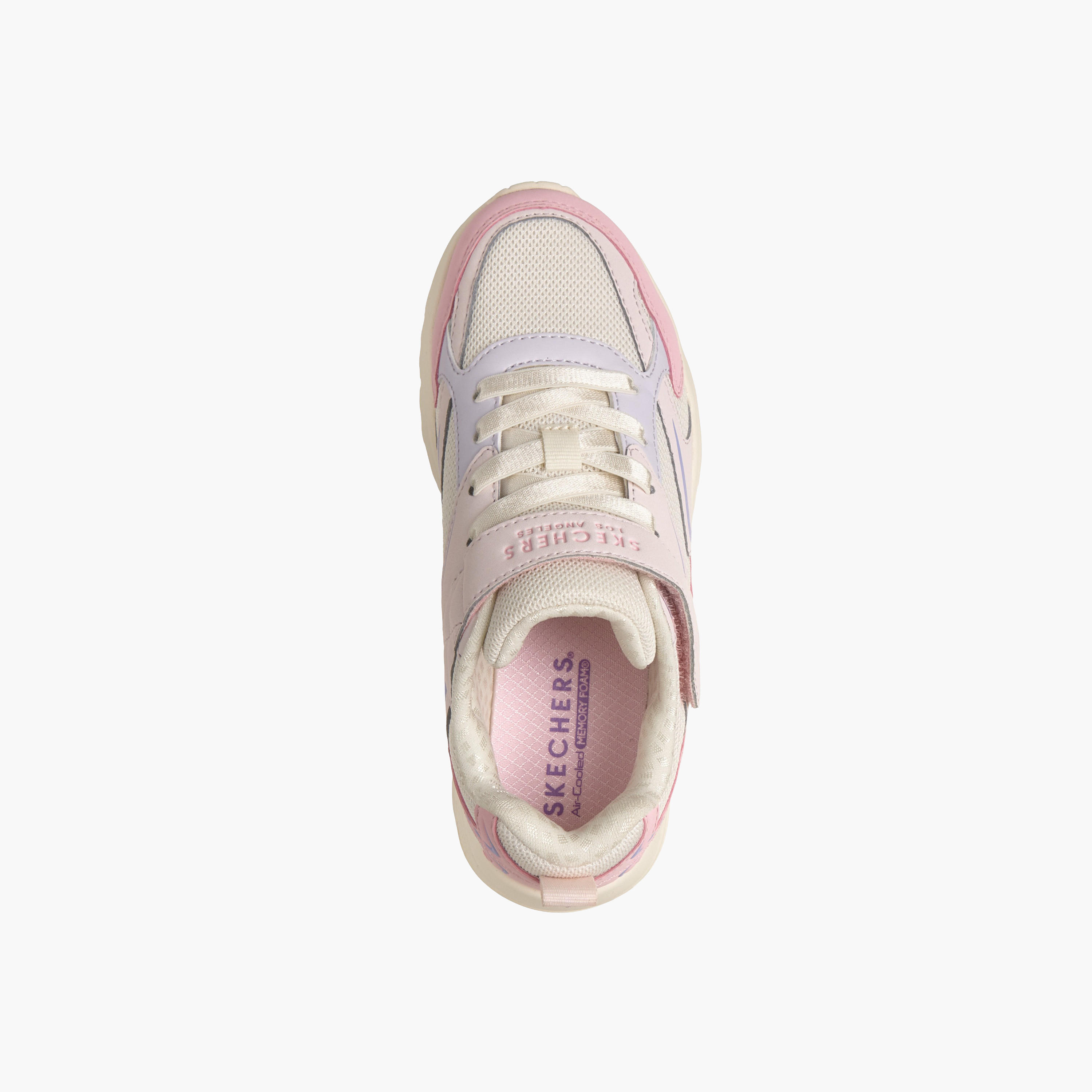 Skechers Girls UNO LITE Hook & Loop Sports Shoes-girls-shoes-sneakers-image-2