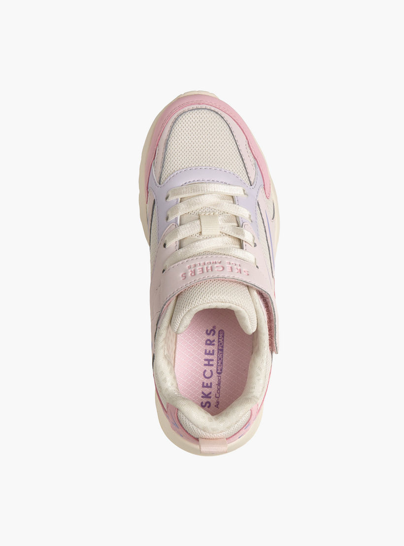 Skechers Girls UNO LITE Hook & Loop Sports Shoes-girls-shoes-sneakers-image-2