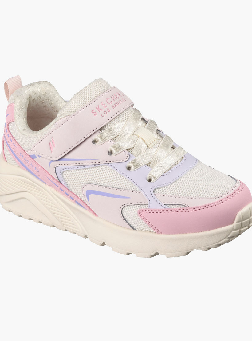 Skechers Girls UNO LITE Hook & Loop Sports Shoes-girls-shoes-sneakers-image-5