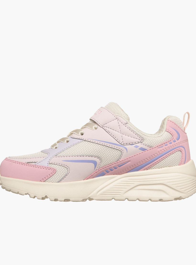 Skechers Girls UNO LITE Hook & Loop Sports Shoes-girls-shoes-sneakers-image-6
