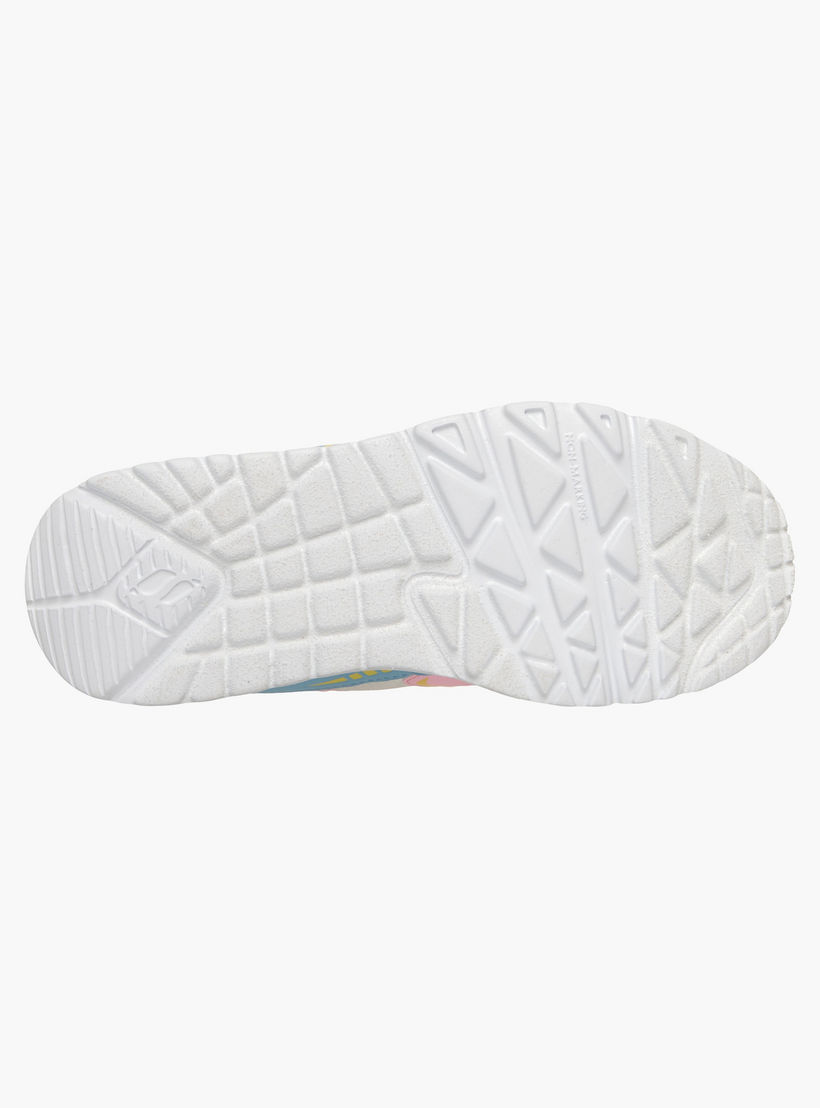 Skechers Girls UNO LITE Hook & Loop Sports Shoes-girls-shoes-sneakers-image-3