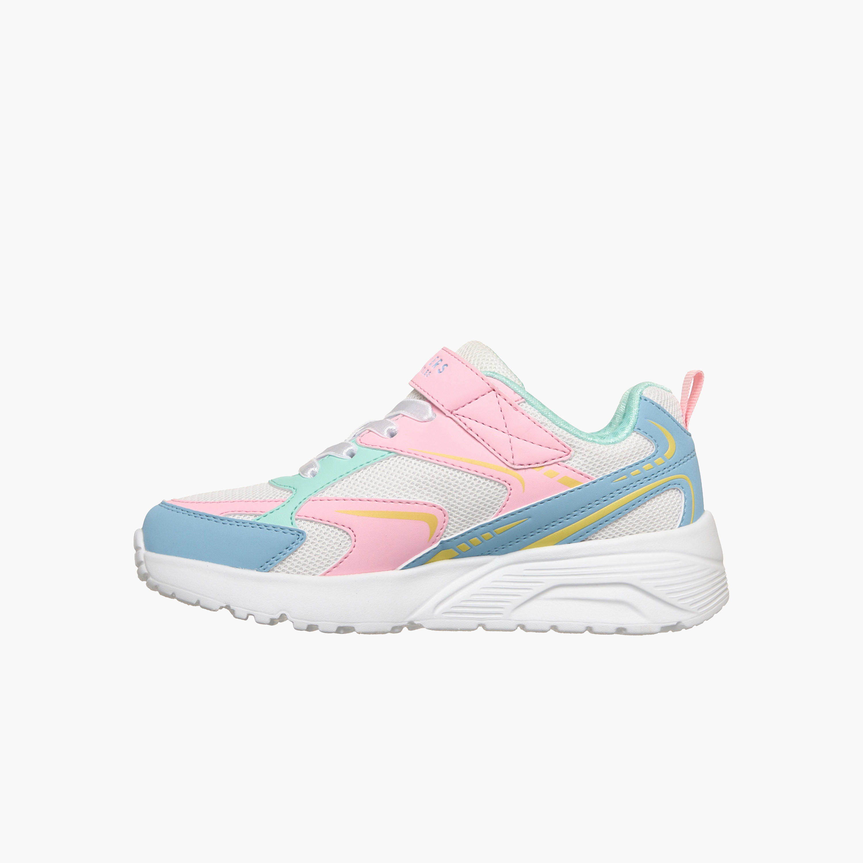 Skechers Girls UNO LITE Hook & Loop Sports Shoes-girls-shoes-sneakers-image-5