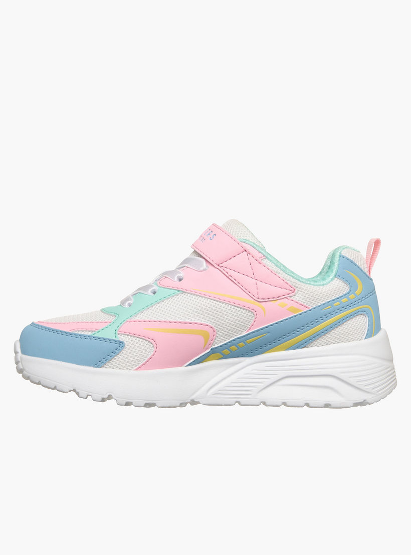 Skechers Girls UNO LITE Hook & Loop Sports Shoes-girls-shoes-sneakers-image-5