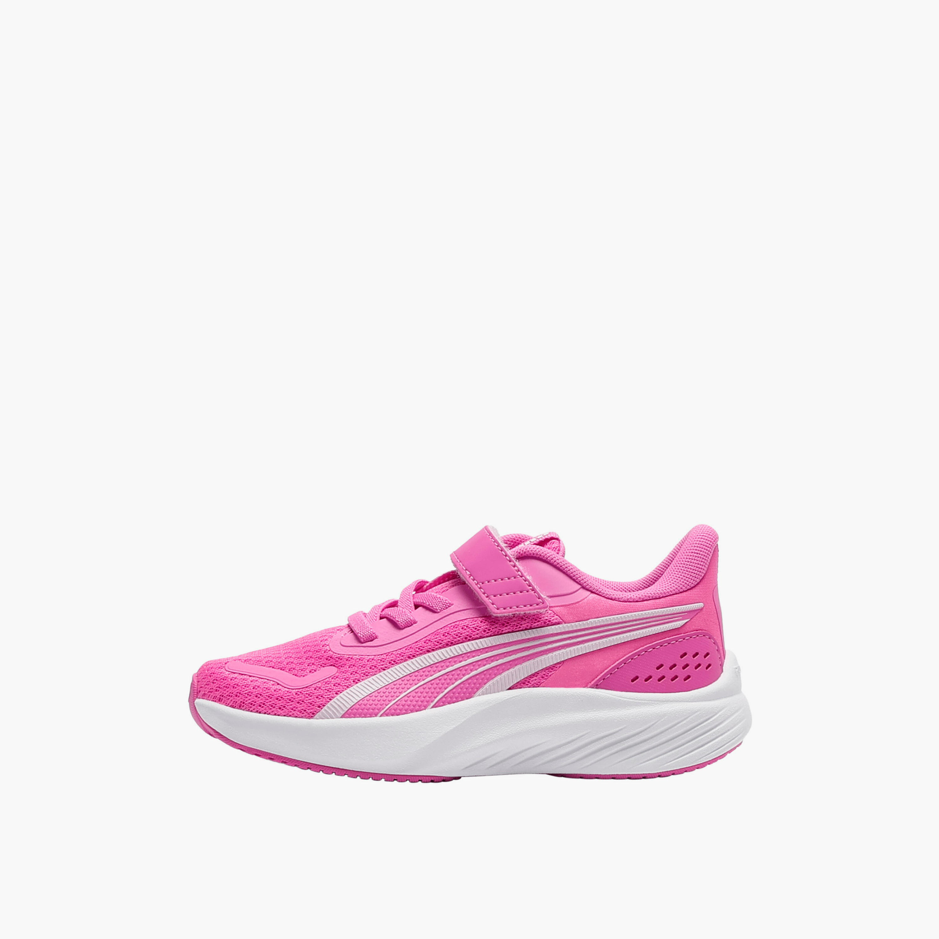 Puma Girls Hook & Loop Sports Shoes-sports-girls-shoes-image-3